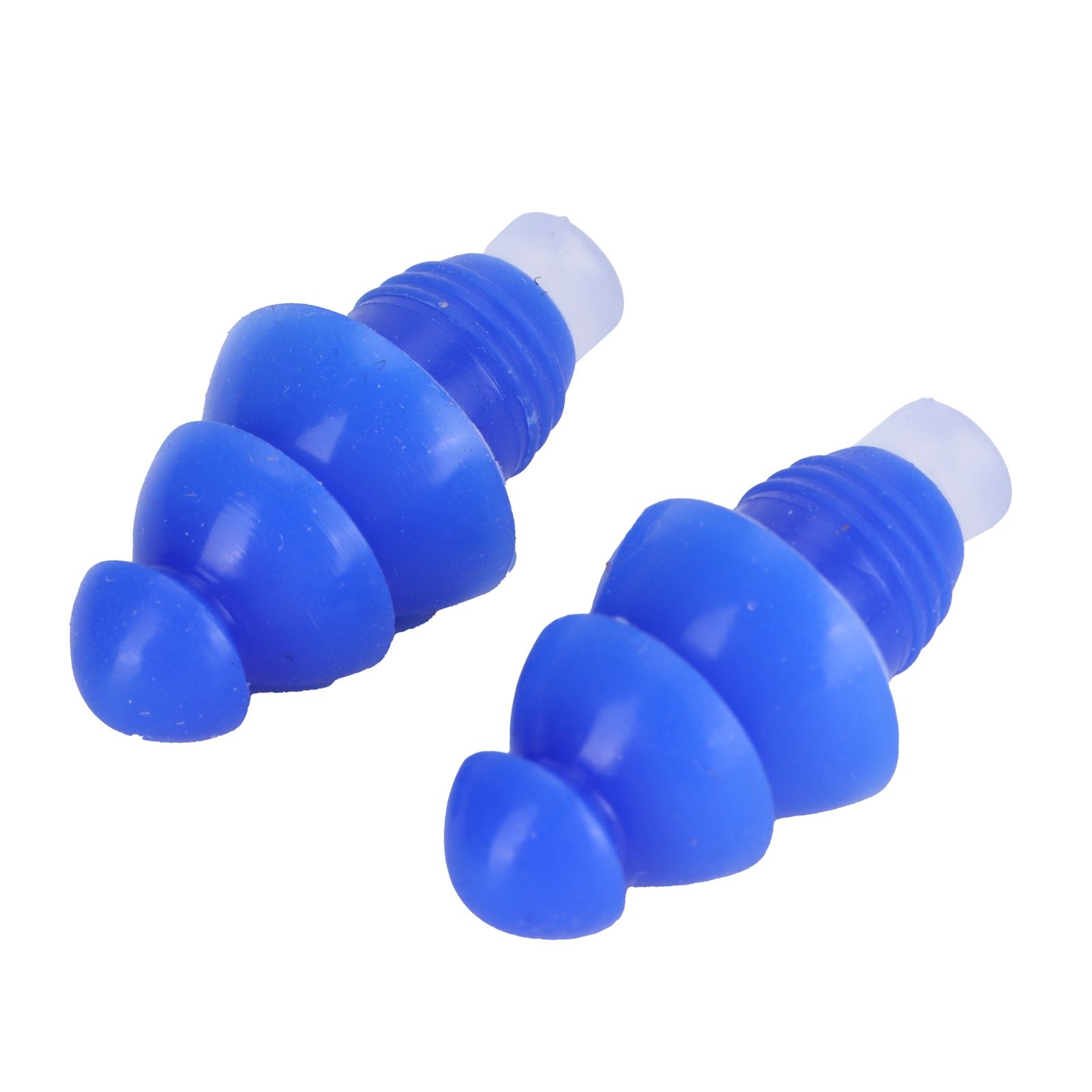 Reusable Ear Plugs Waterproof Silicone Earplugs Noise Reduction for Swimming Sleeping(Blue Box ) - Image 4