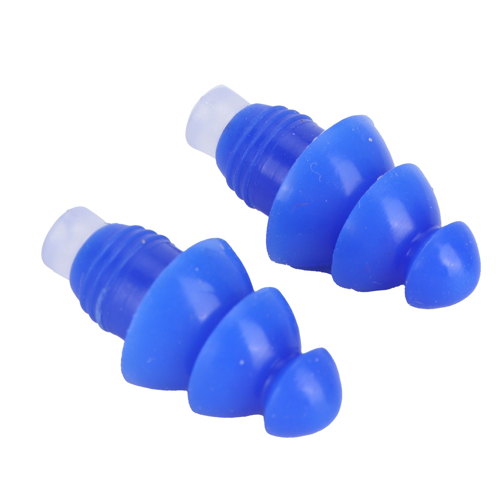 Reusable Ear Plugs Waterproof Silicone Earplugs Noise Reduction for Swimming Sleeping(Blue Box ) - Image 5