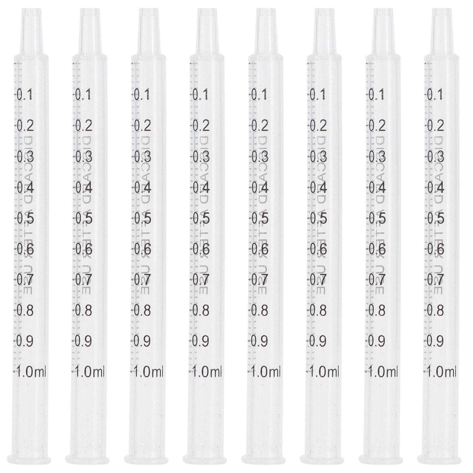 40Pcs Chicken Artificial Insemination Tool Injection Syringe Tube Poultry Farming Accessory - Image 1