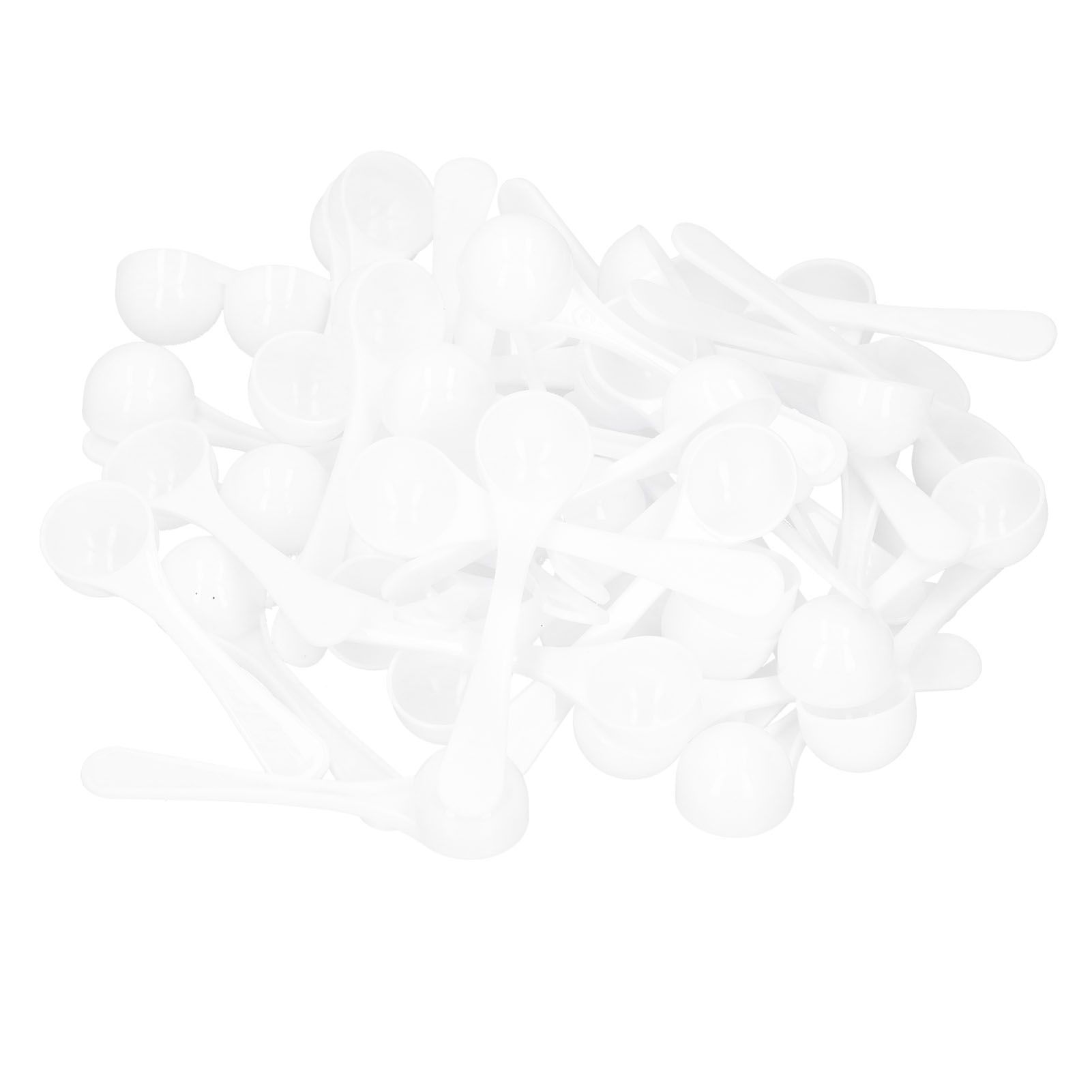 50PCS 5 ml Plastic Measuring Spoon Medicine Powder Fertilizer Scoop Gardening Supplies - Image 3