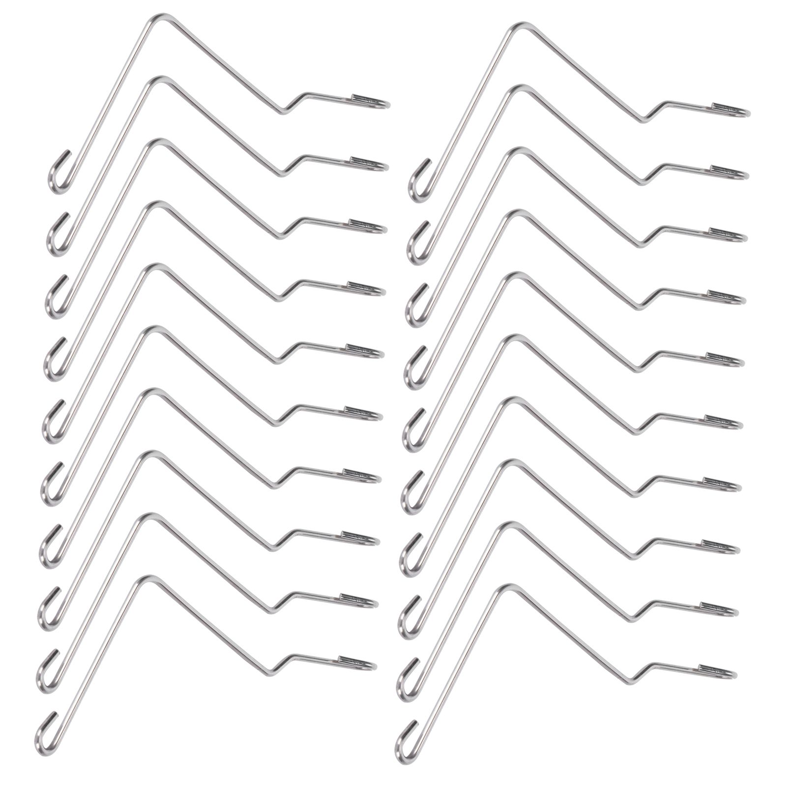 20PCS Stainless Steel Beehive Connector Bend Wire Holder Fastener for Wooden Beehive Tools - Image 1