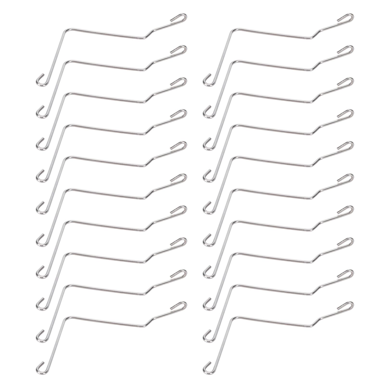 20PCS Stainless Steel Beehive Connector Bend Wire Holder Fastener for Wooden Beehive Tools - Image 2