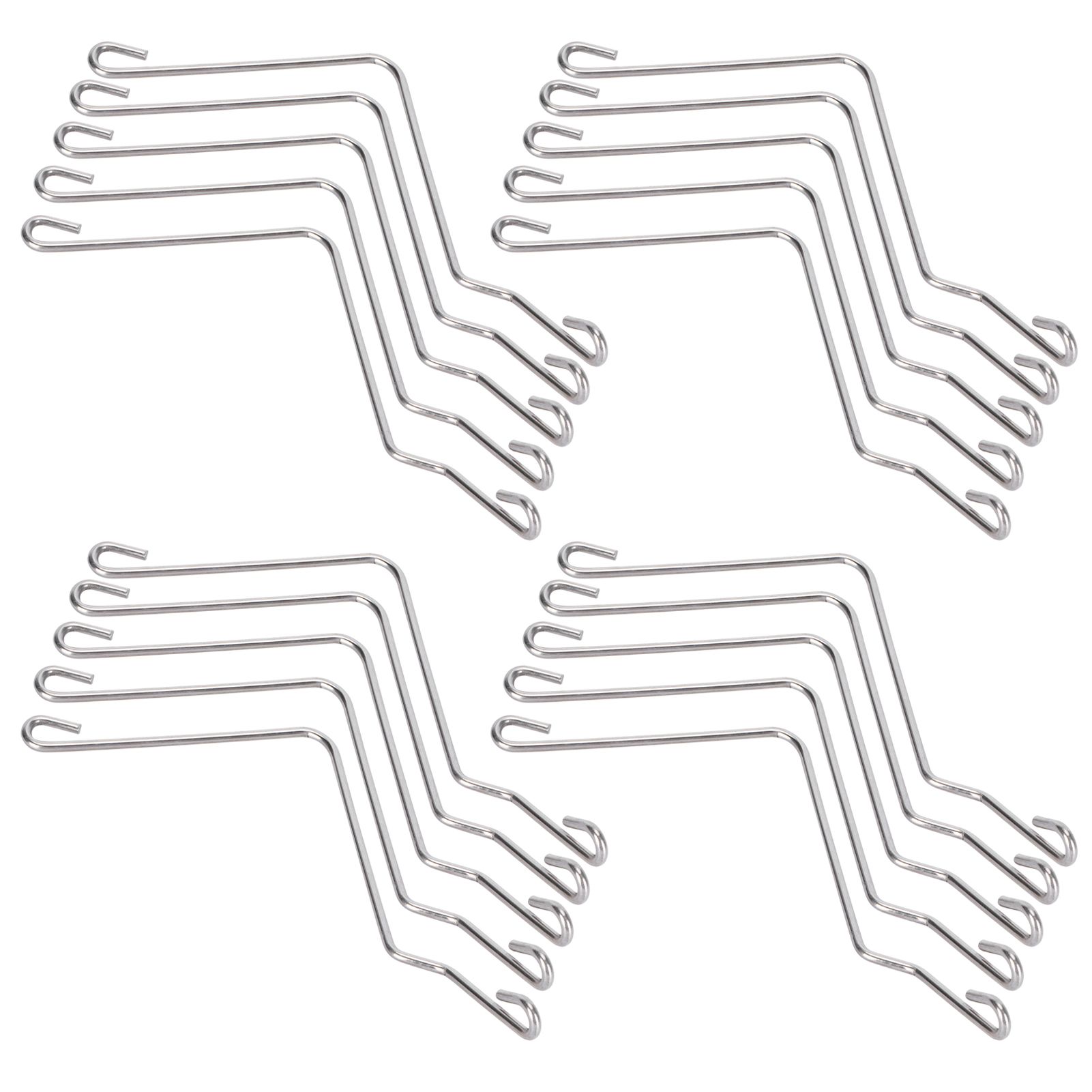 20PCS Stainless Steel Beehive Connector Bend Wire Holder Fastener for Wooden Beehive Tools - Image 3