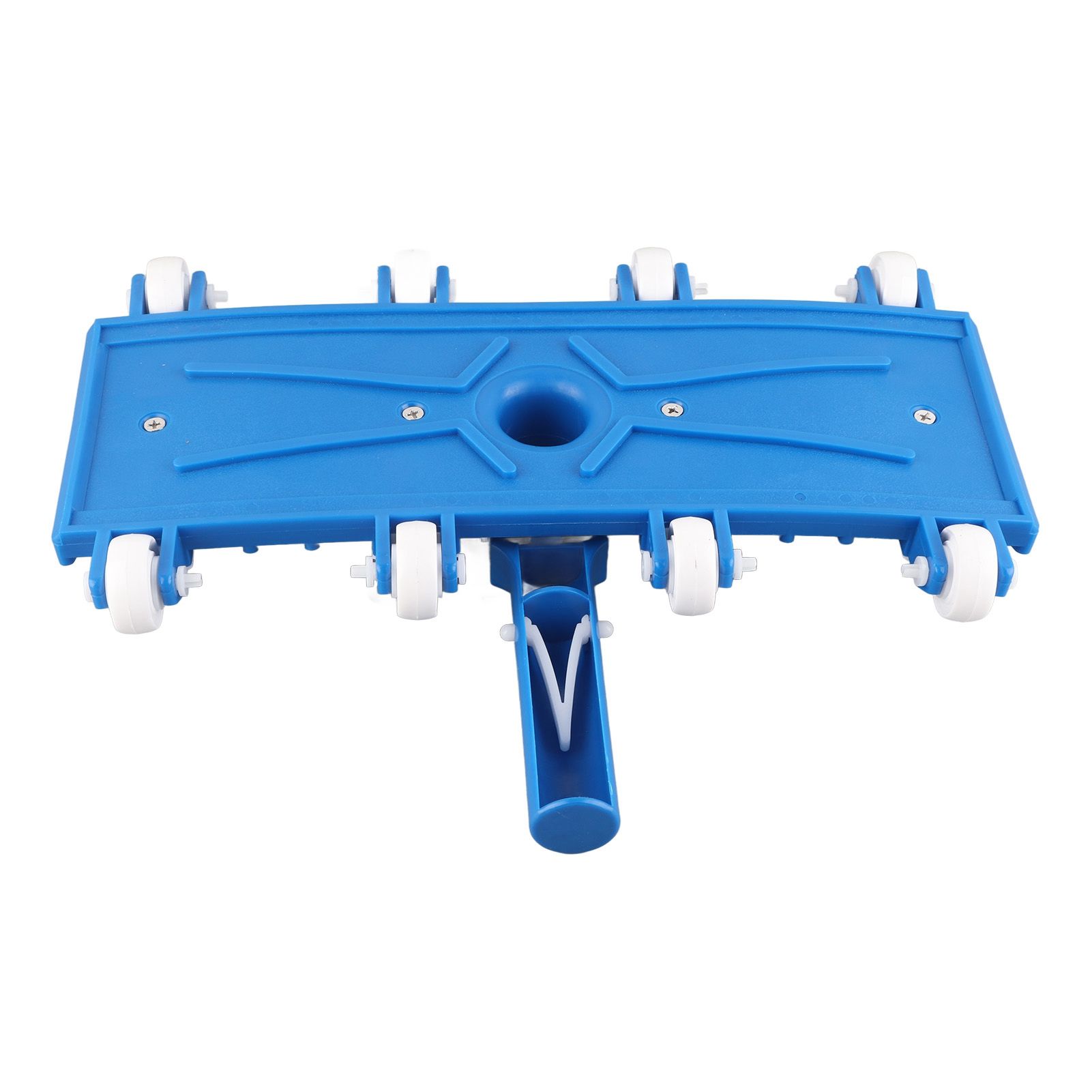 Swimming Pool Vacuum Head with Wheels Removable Adjustable Handle Cleaning Tools - Image 4