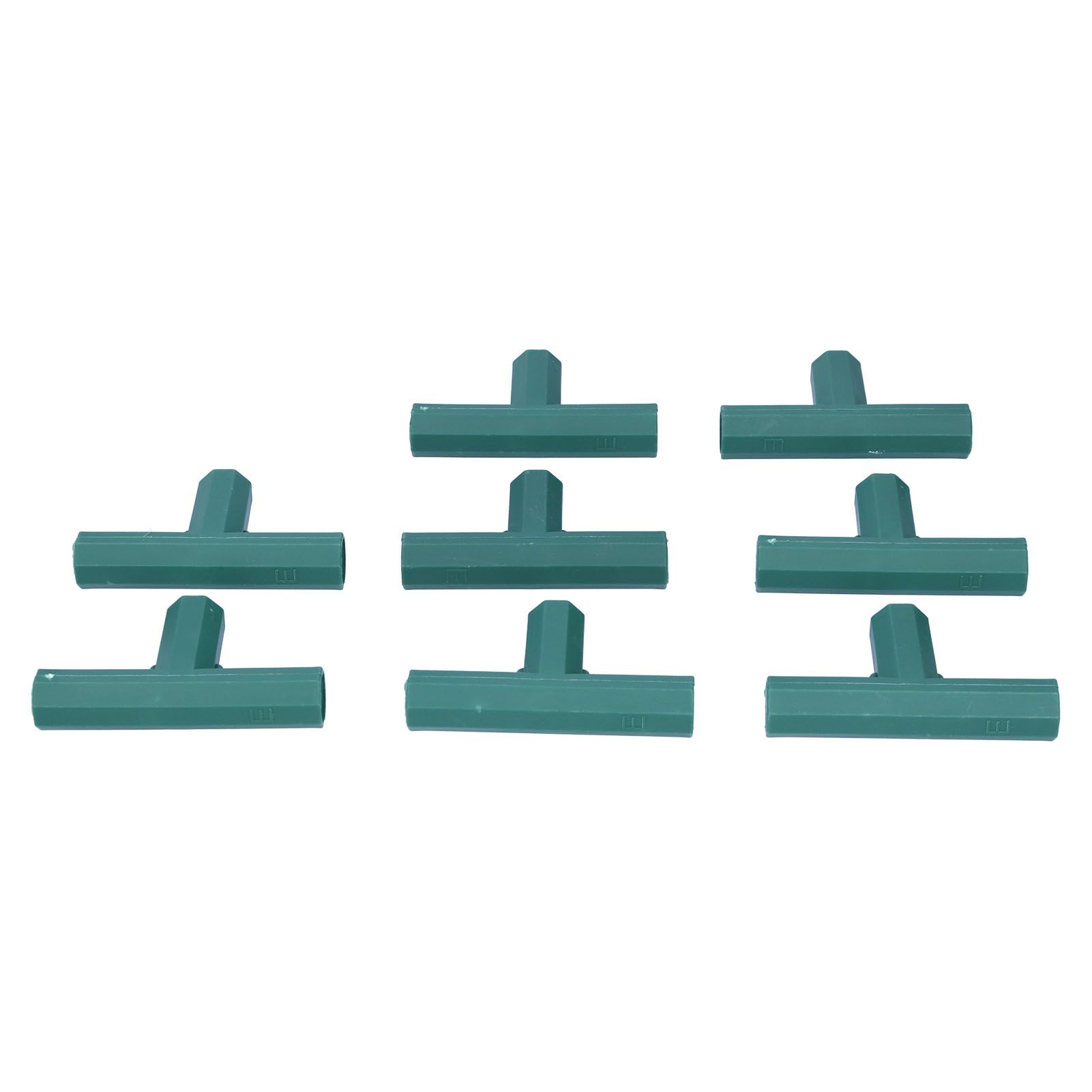 8Pcs T shape Connector DIY Plant Stake Joint Tee Adapter for 16mm Garden Plant Support - Image 6