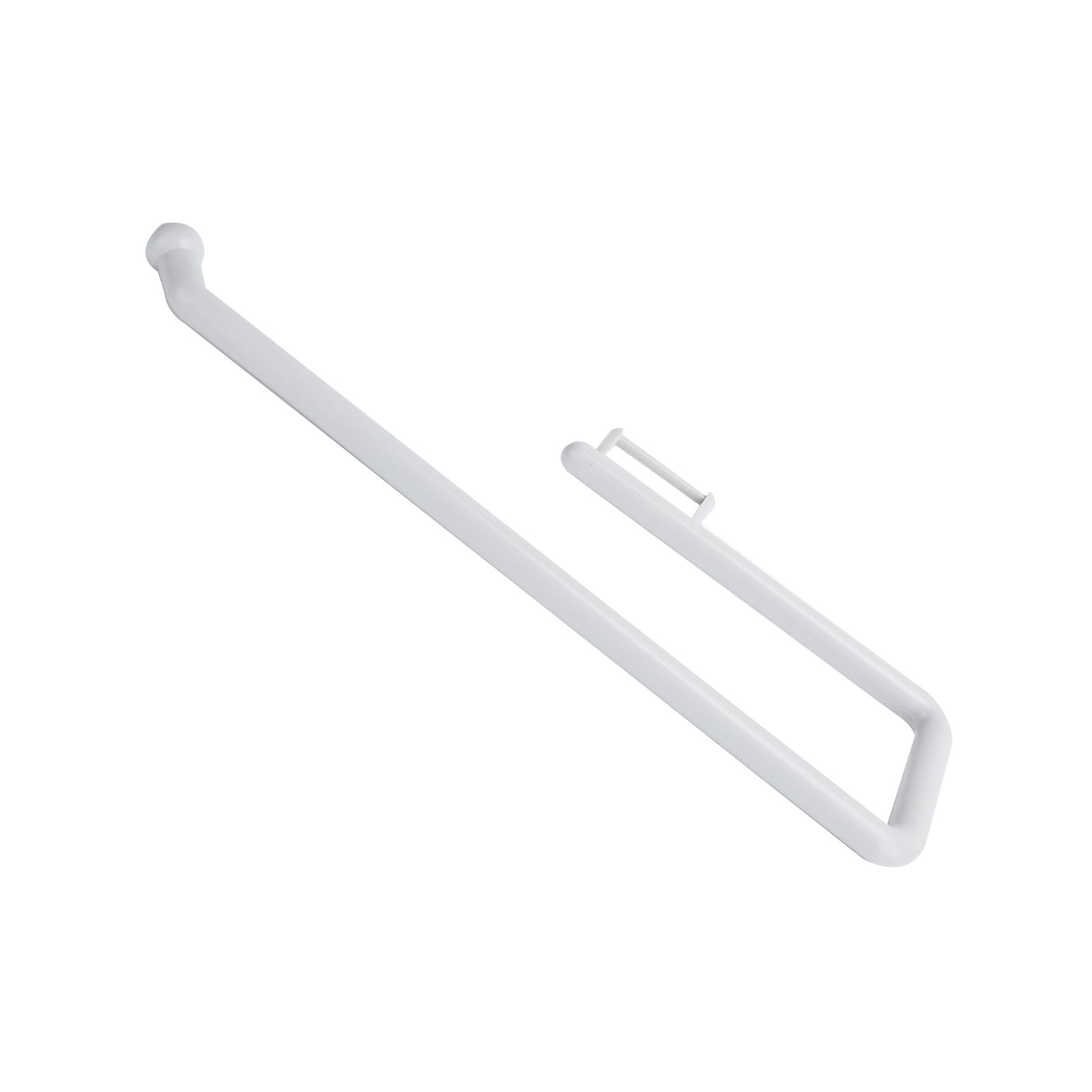 Wall Mounted Paper Roll Holder Towel Hanger Toilet Paper Rack Bathroom Kitchen OrganizerWhite - Image 4