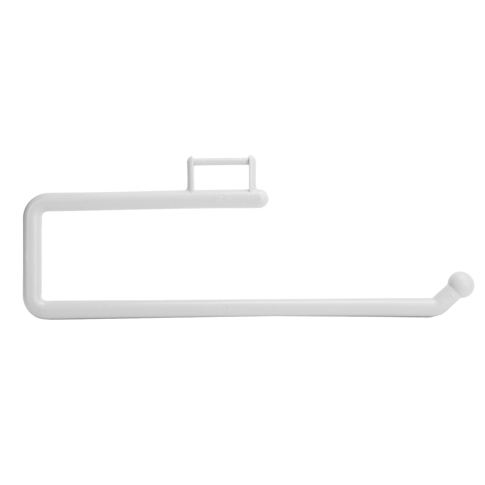 Wall Mounted Paper Roll Holder Towel Hanger Toilet Paper Rack Bathroom Kitchen OrganizerWhite - Image 8
