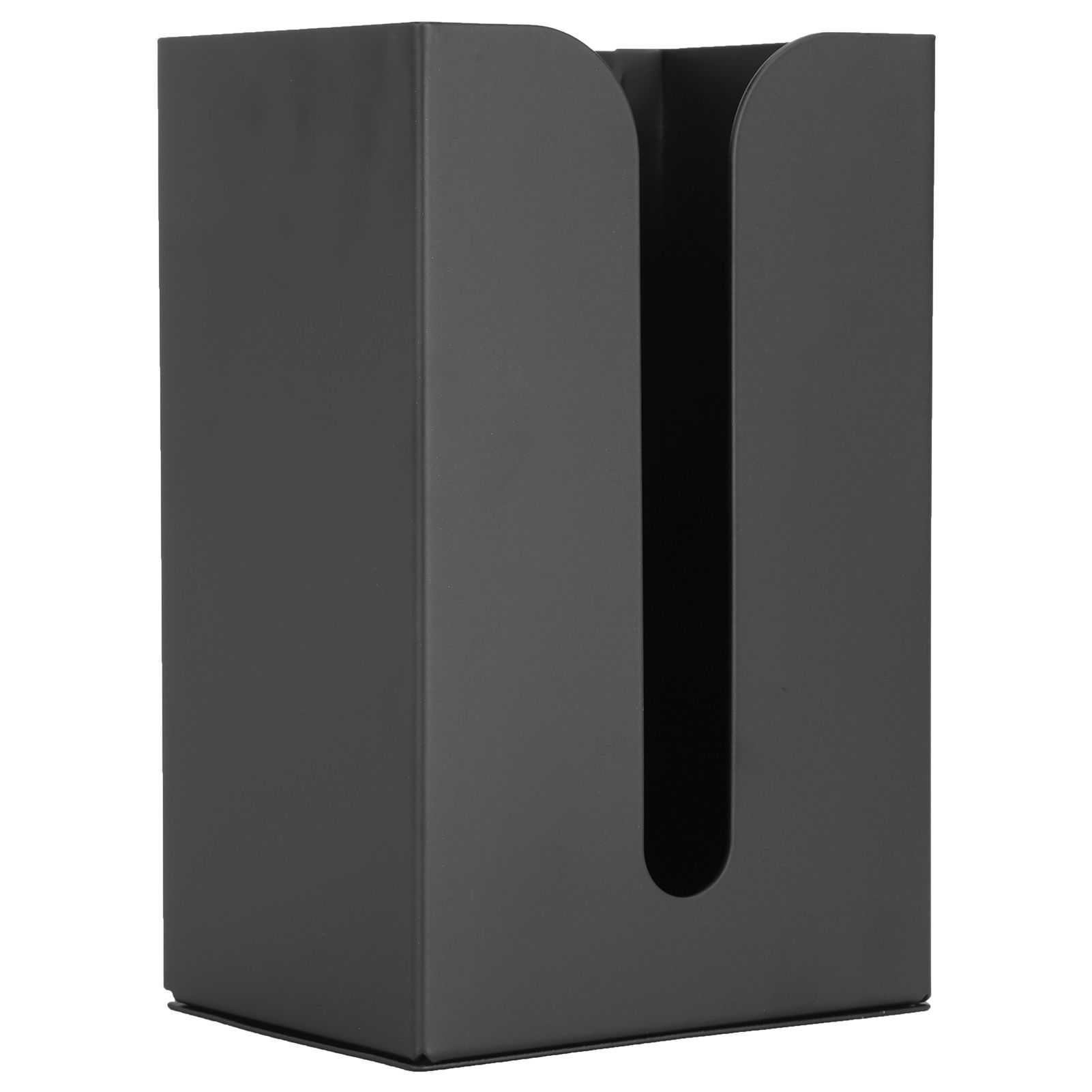 Black Tissue Box Holder Stand Wall Mount Napkin Organizer for Kitchen Bathroom Toilet - Image 3