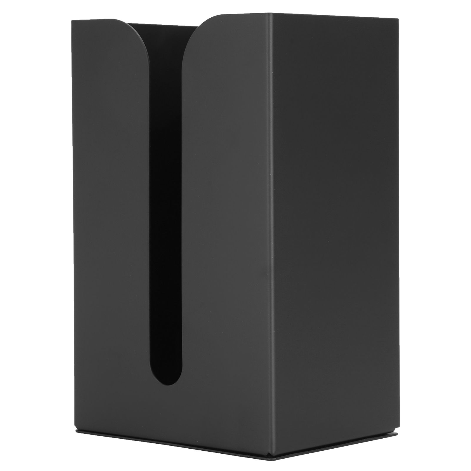 Black Tissue Box Holder Stand Wall Mount Napkin Organizer for Kitchen Bathroom Toilet - Image 4