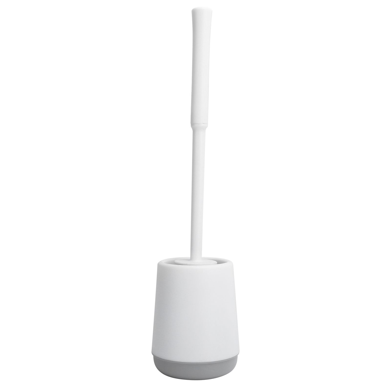 Toilet Brush with Holder Set Wall Mounted Soft Toilet Cleaner Brush for Bathroom - Image 1