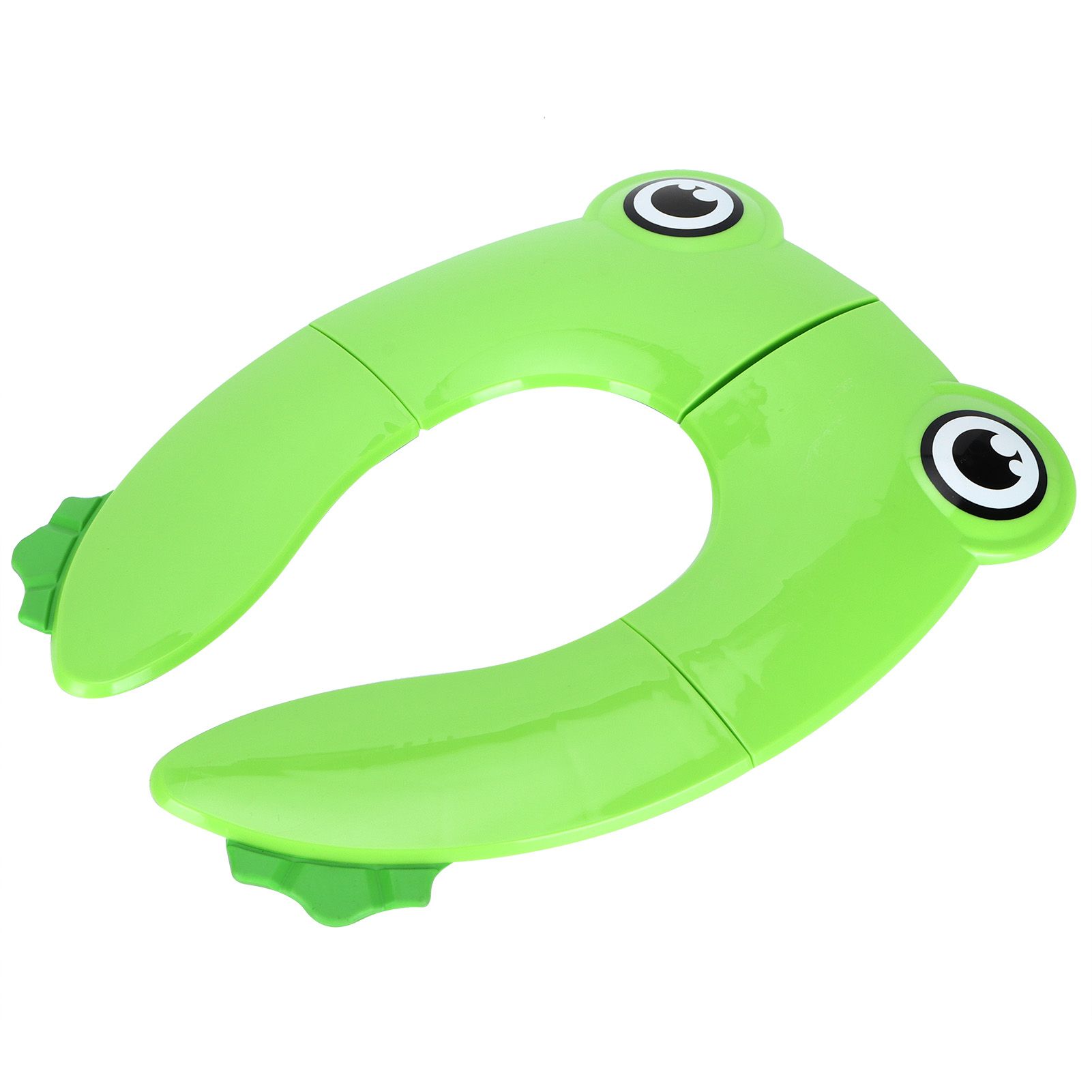 Folding Potty Seat Pad Portable Baby Toddler Toilet Training Seat Non Slip Pad for Travel(Green ) - Image 3