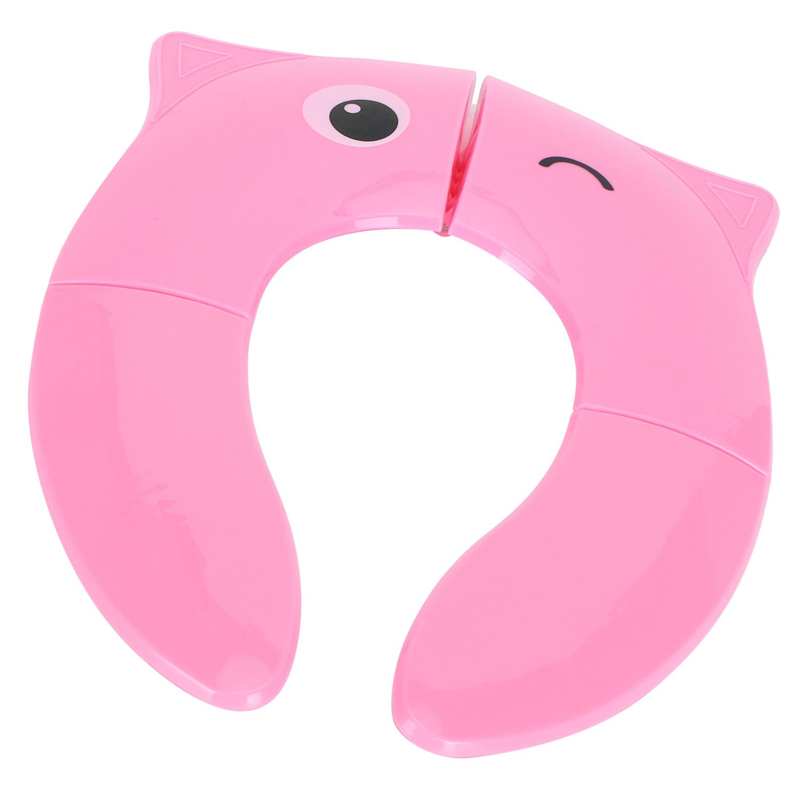 Folding Potty Seat Pad Portable Baby Toddler Toilet Training Seat Non Slip Pad for Travel(Pink ) - Image 7