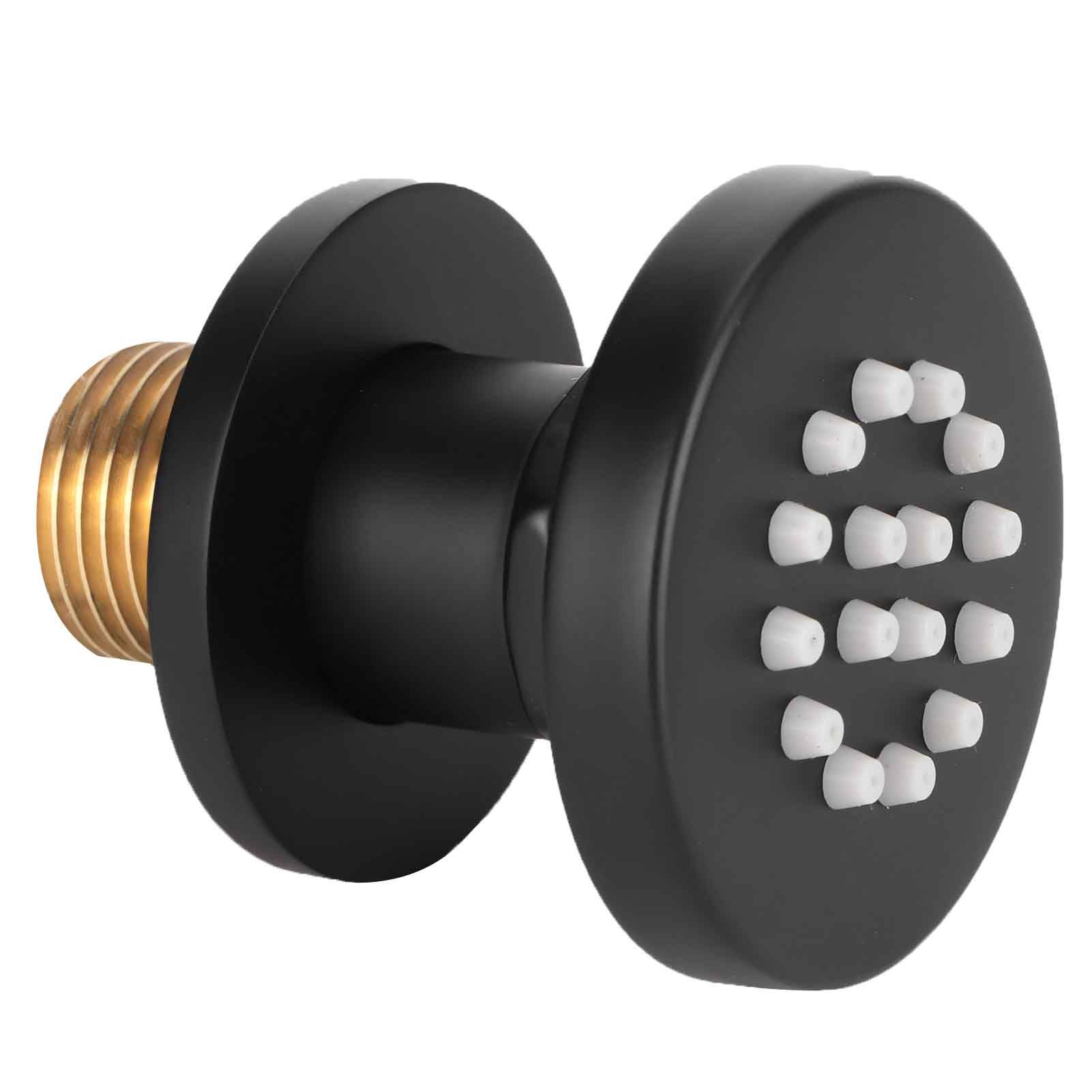 G1/2 Shower Sprayer Adjustable Rotatable Wall Mounted Massage Spray Jet Bathroom Supply - Image 3