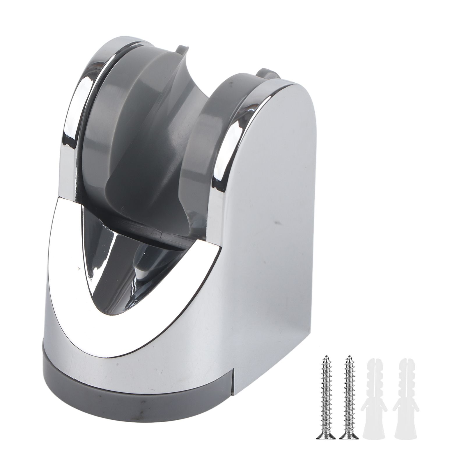 Shower Head Holder Rotatable Adjustable Wall Mount Shower Bracket Stand Bathroom Supply - Image 1