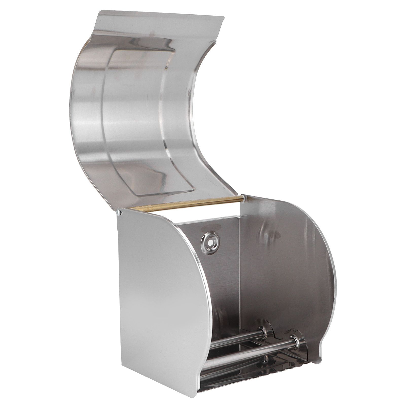 Toilet Paper Holder Golden Stainless Steel Waterproof Bathroom Roll Paper Rack for Bathroom - Image 7