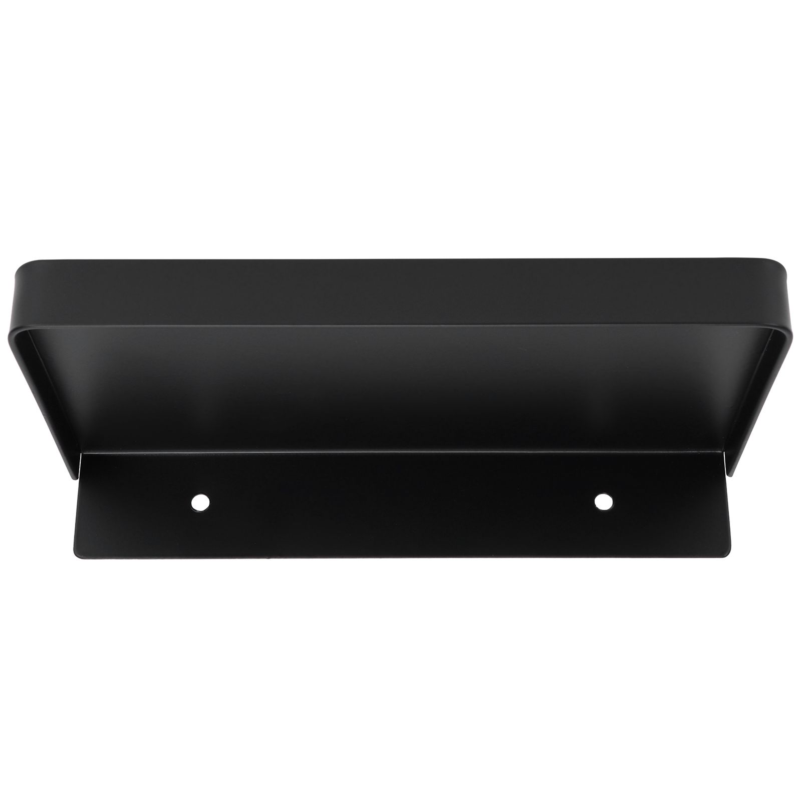 Bathroom Phone Holder Wall Mounted Thick Phone Storage Shelf Toilet Accessory 185x90mmBlack - Image 2