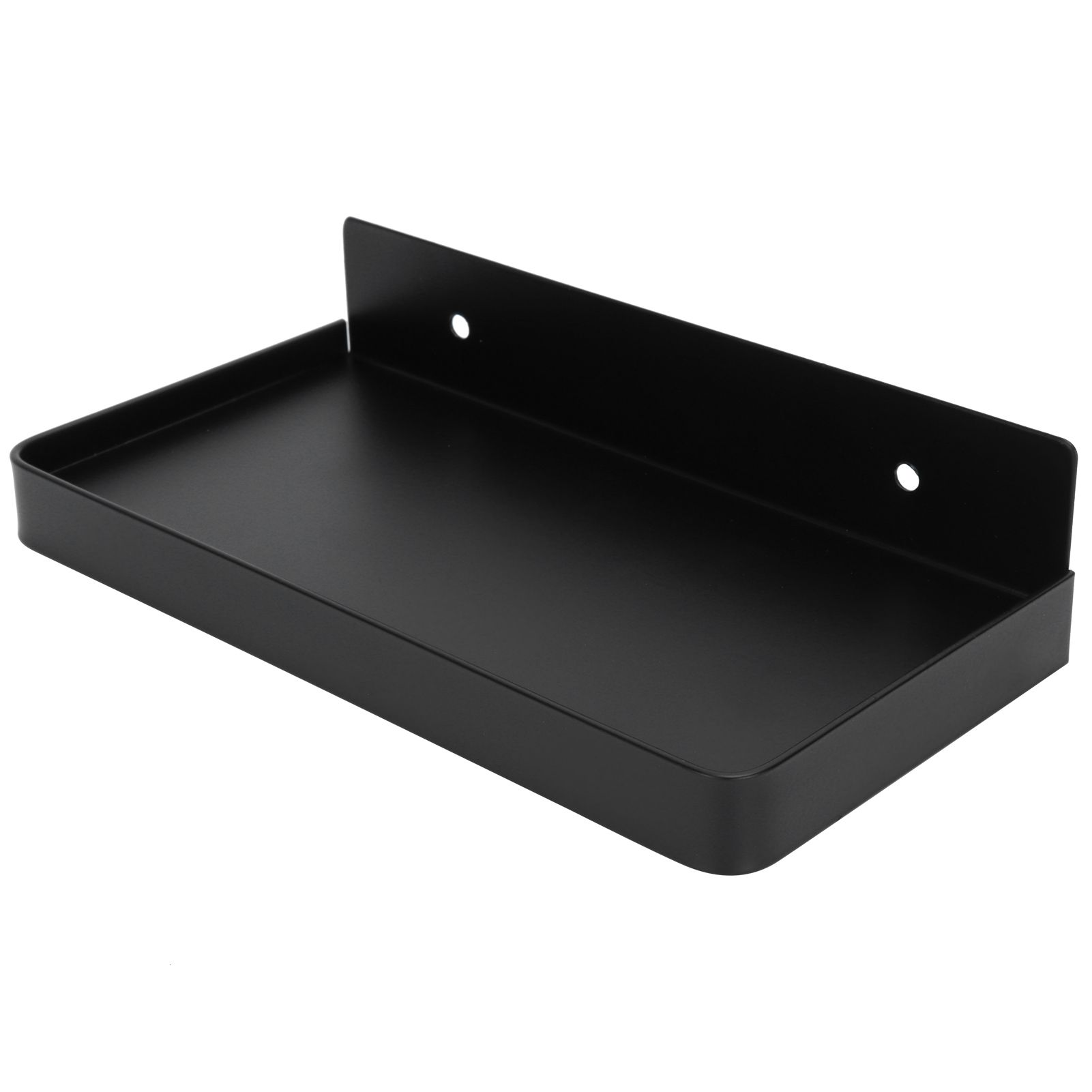 Bathroom Phone Holder Wall Mounted Thick Phone Storage Shelf Toilet Accessory 185x90mmBlack - Image 3