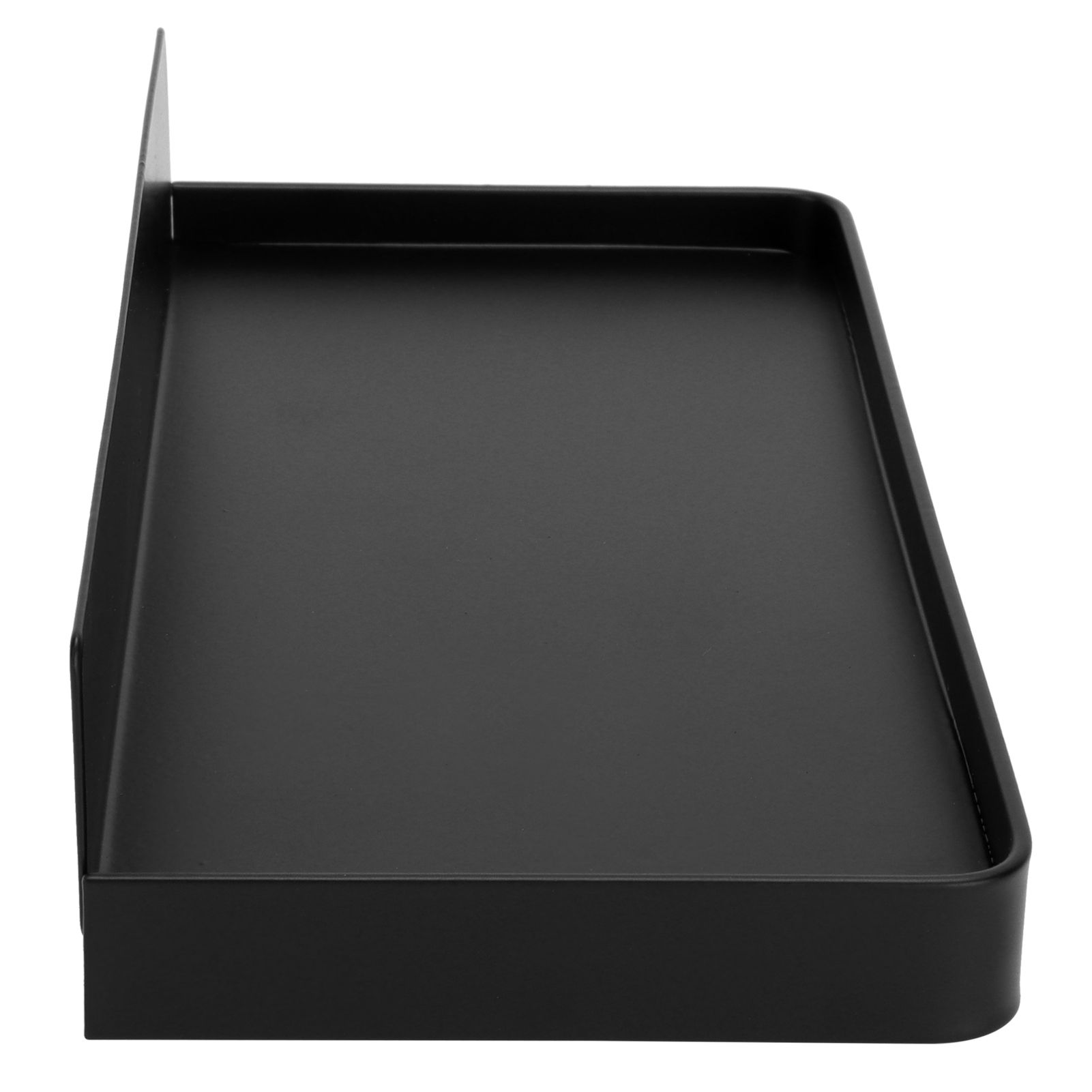 Bathroom Phone Holder Wall Mounted Thick Phone Storage Shelf Toilet Accessory 185x90mmBlack - Image 4