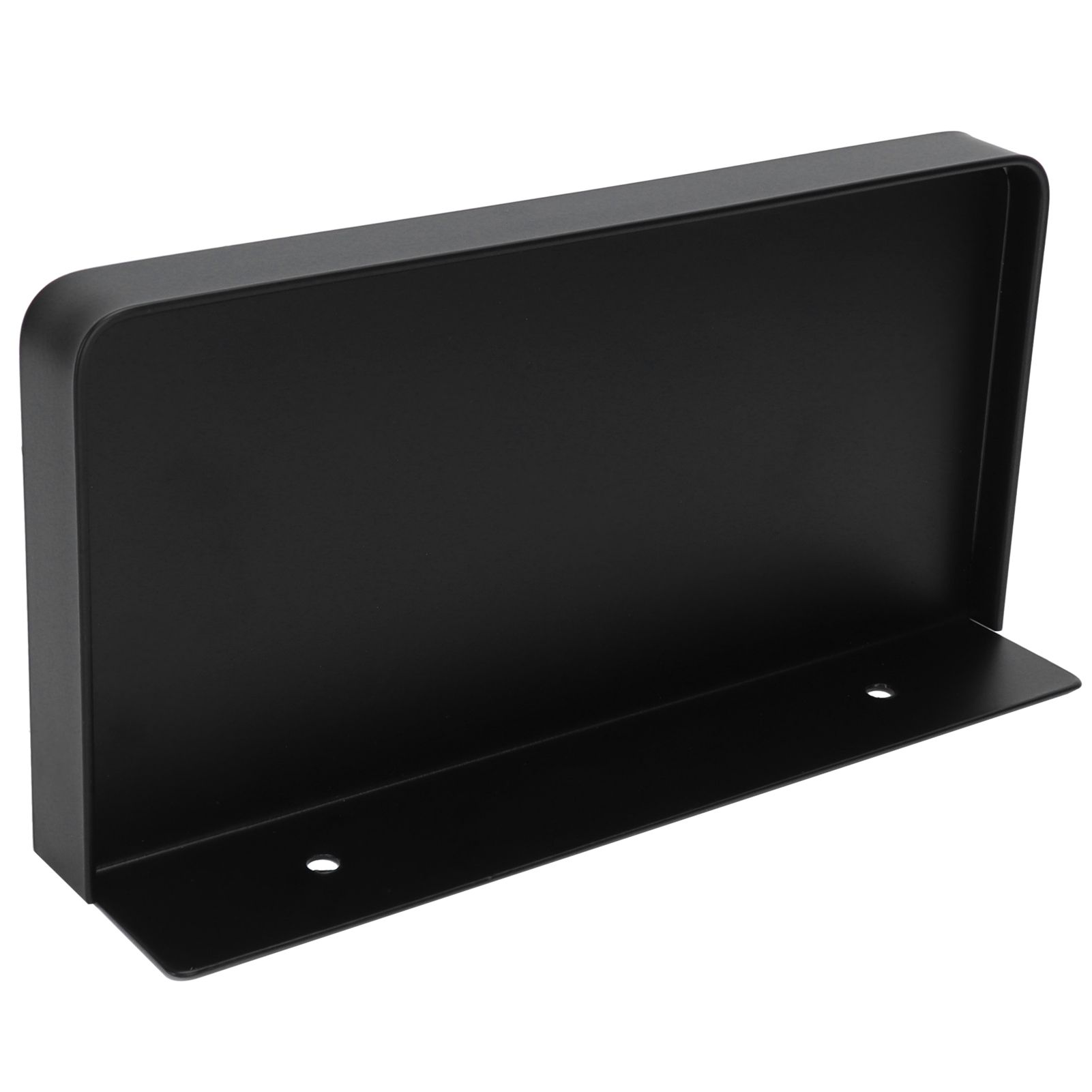 Bathroom Phone Holder Wall Mounted Thick Phone Storage Shelf Toilet Accessory 185x90mmBlack - Image 5