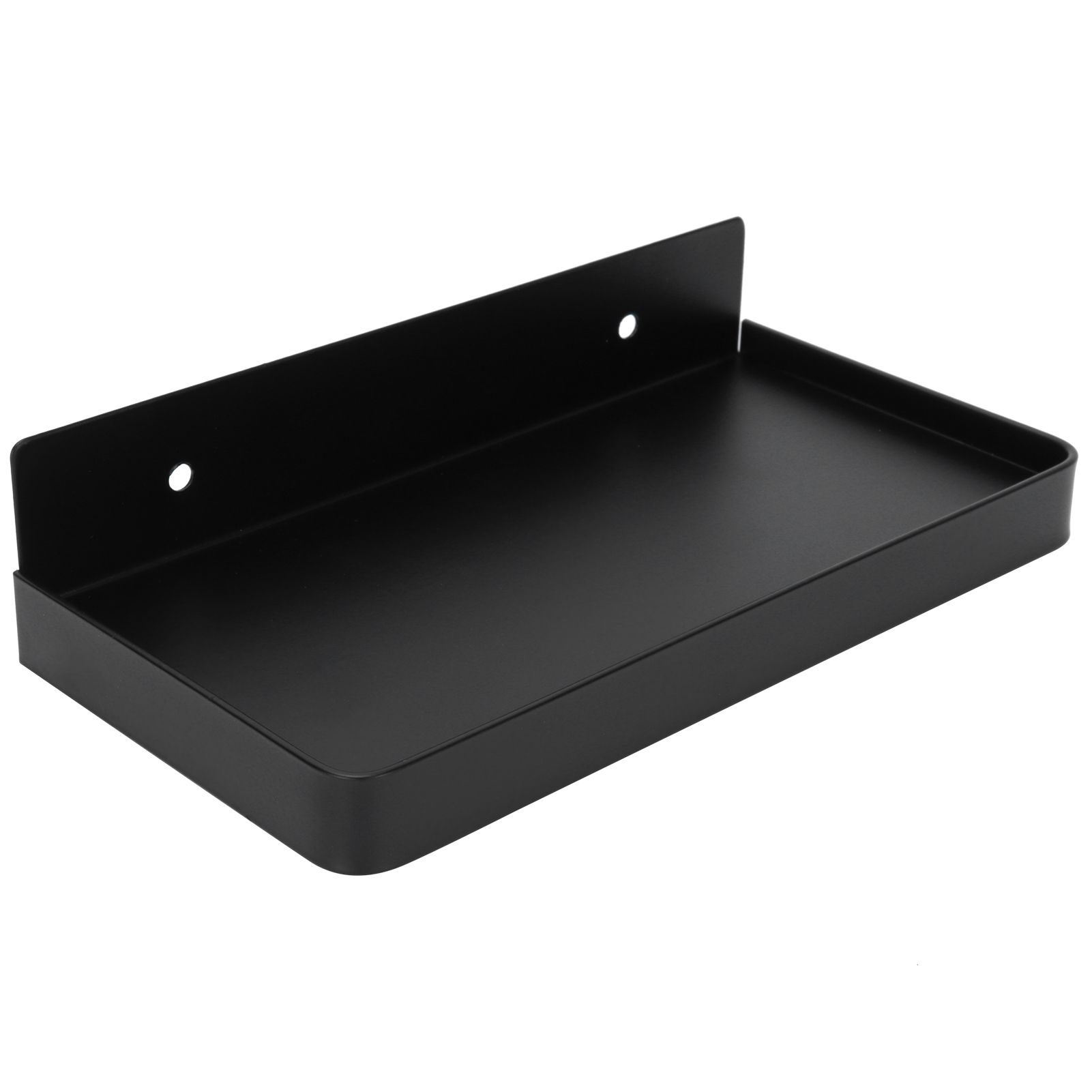 Bathroom Phone Holder Wall Mounted Thick Phone Storage Shelf Toilet Accessory 185x90mmBlack - Image 8