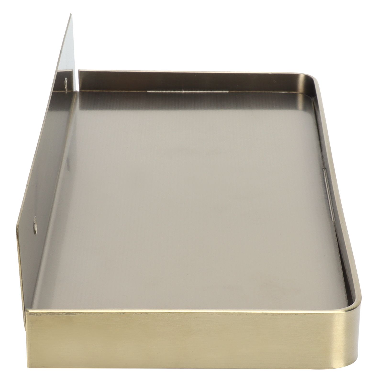 Bathroom Phone Holder Wall Mounted Thick Phone Storage Shelf Toilet Accessory 185x90mmGolden - Image 3