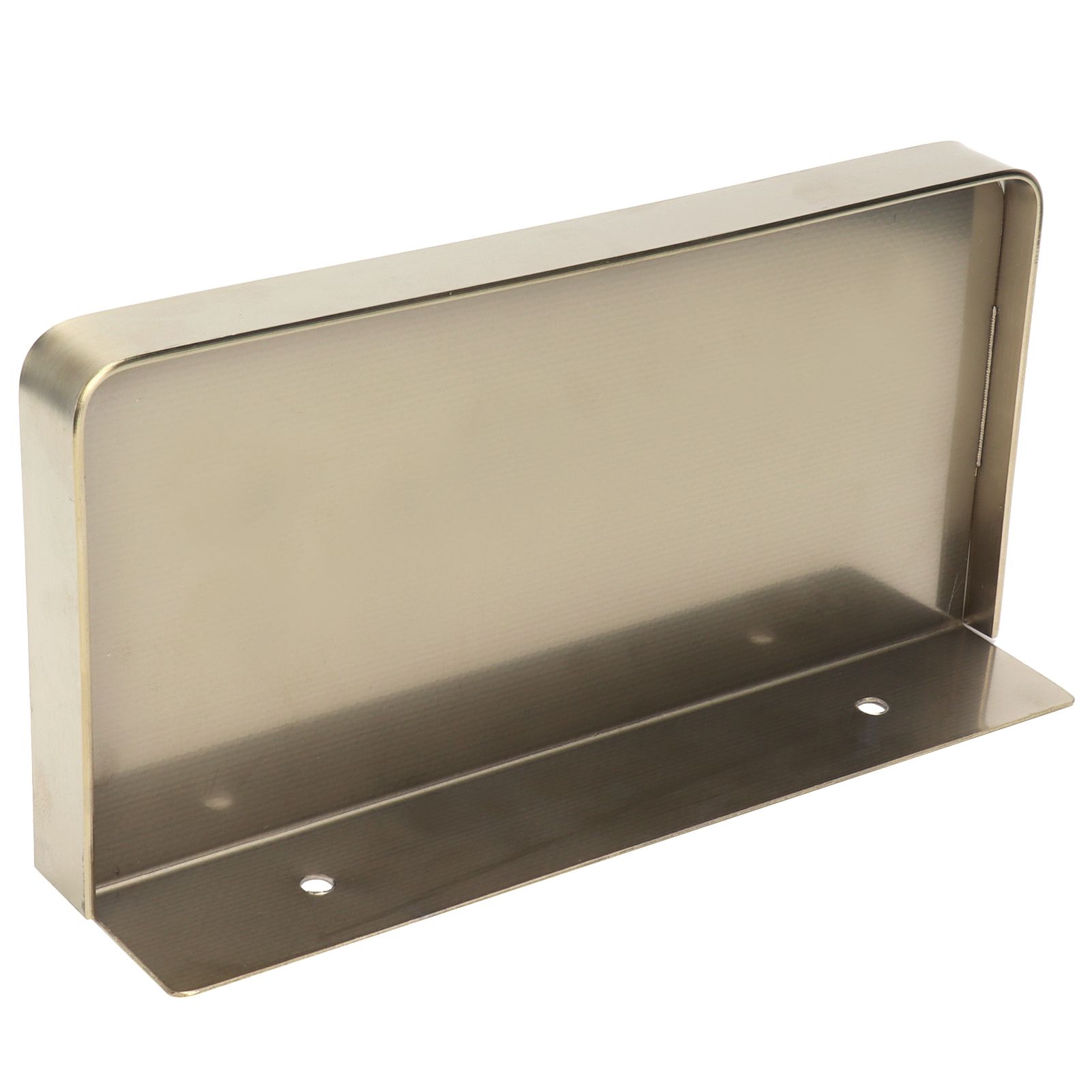 Bathroom Phone Holder Wall Mounted Thick Phone Storage Shelf Toilet Accessory 185x90mmGolden - Image 4
