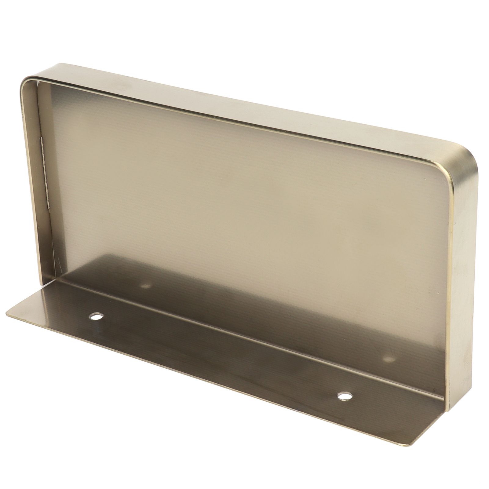 Bathroom Phone Holder Wall Mounted Thick Phone Storage Shelf Toilet Accessory 185x90mmGolden - Image 7