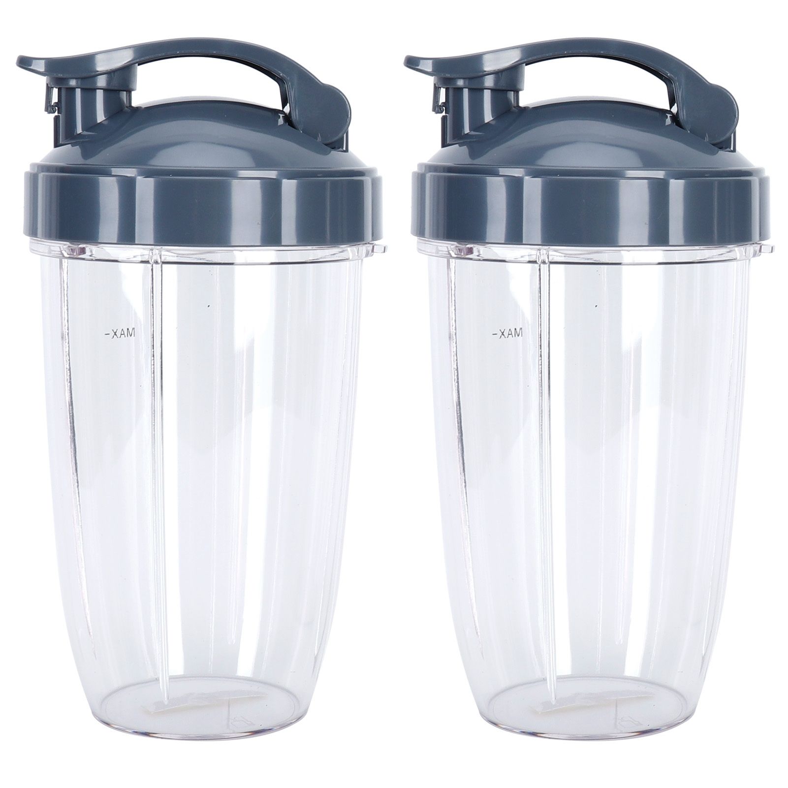 24OZ Transparent Blender Cup Container Lid Set Replacement Fit for 600W/900W Juicer - Image 2