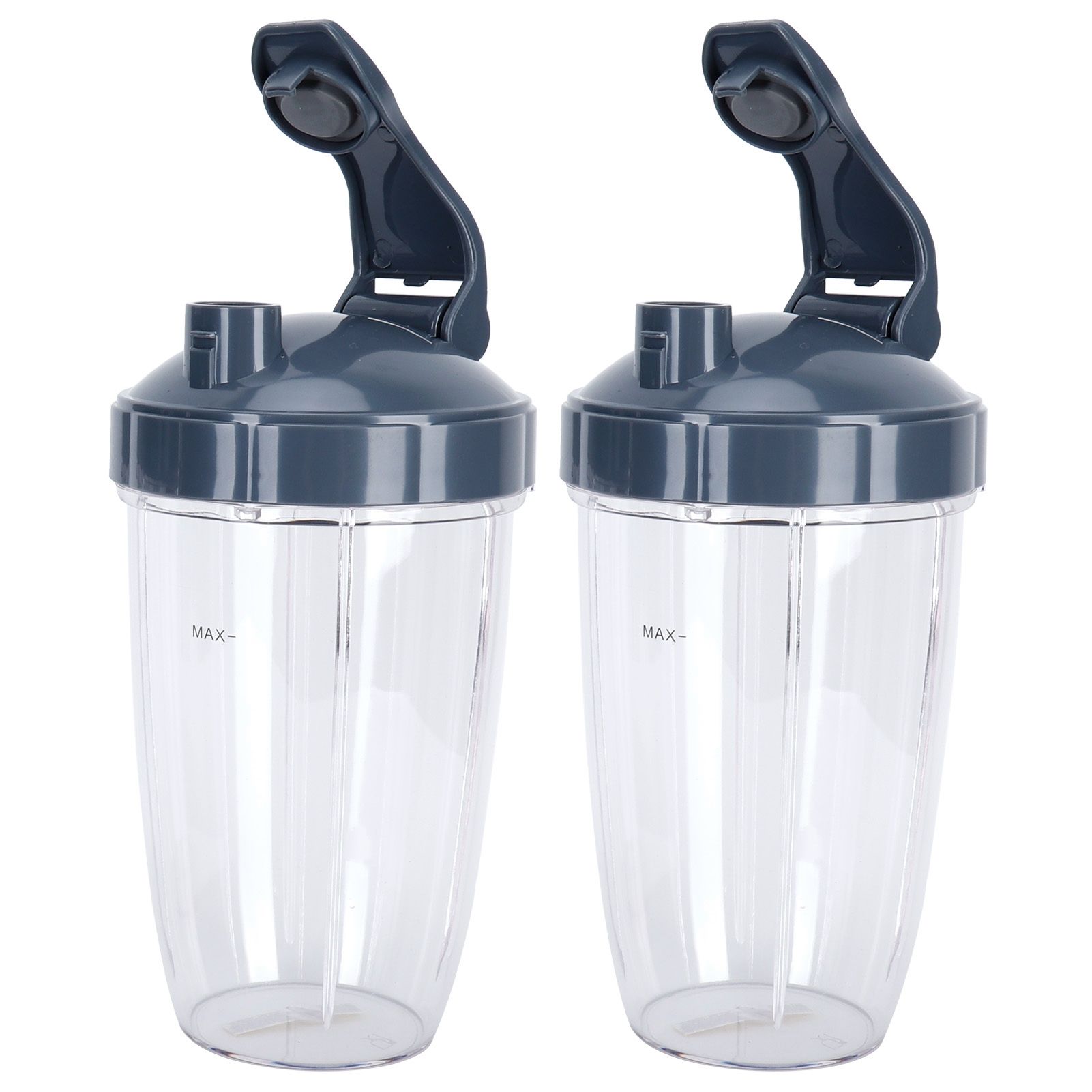 24OZ Transparent Blender Cup Container Lid Set Replacement Fit for 600W/900W Juicer - Image 3