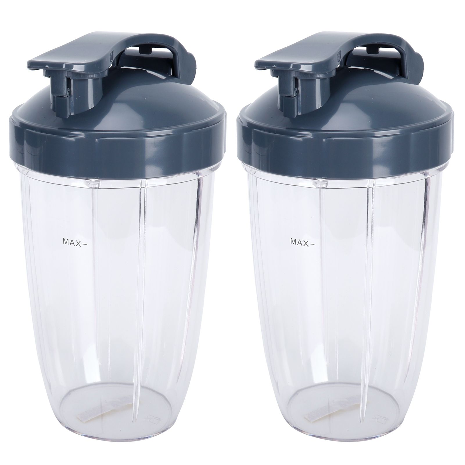 24OZ Transparent Blender Cup Container Lid Set Replacement Fit for 600W/900W Juicer - Image 4