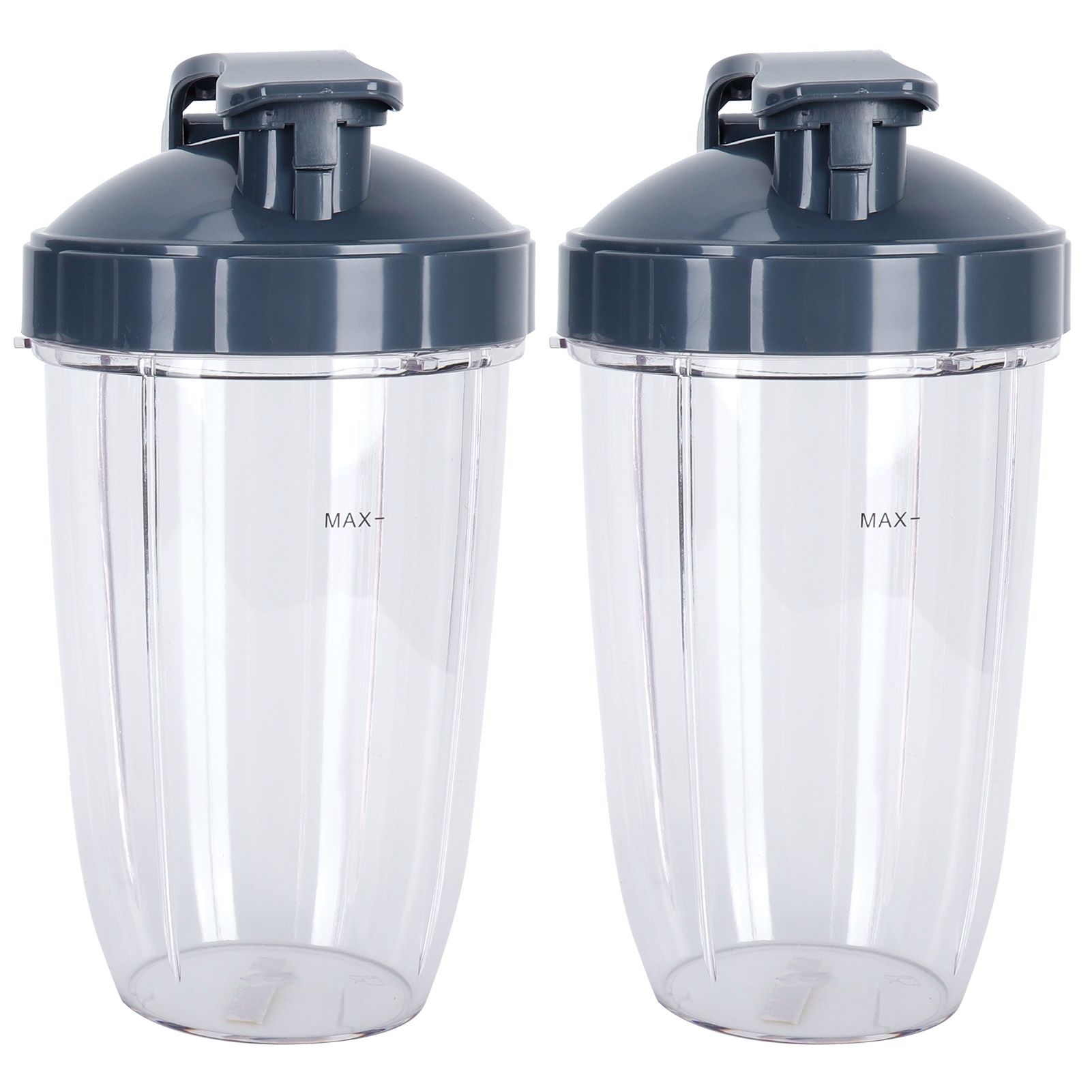 24OZ Transparent Blender Cup Container Lid Set Replacement Fit for 600W/900W Juicer - Image 5