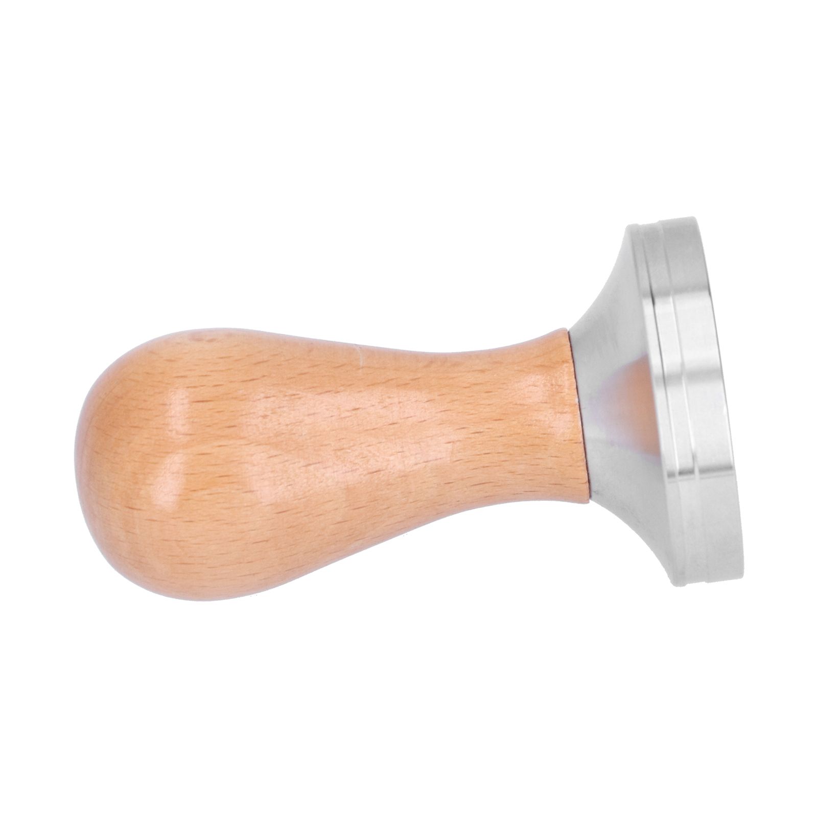 51mm Coffee Tamper Stainless Steel Coffee Powder Press Hammer with Wood Handle Tool - Image 8