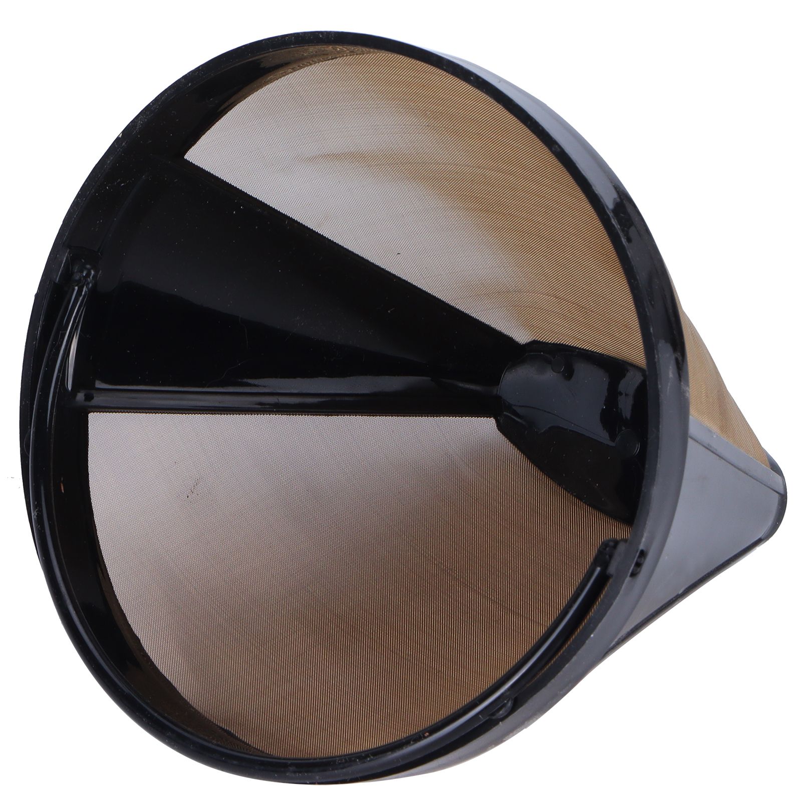 Stainless Steel Coffee Filter Coffee Machine Reusable Cone Coffee Filter Strainer Gold - Image 5