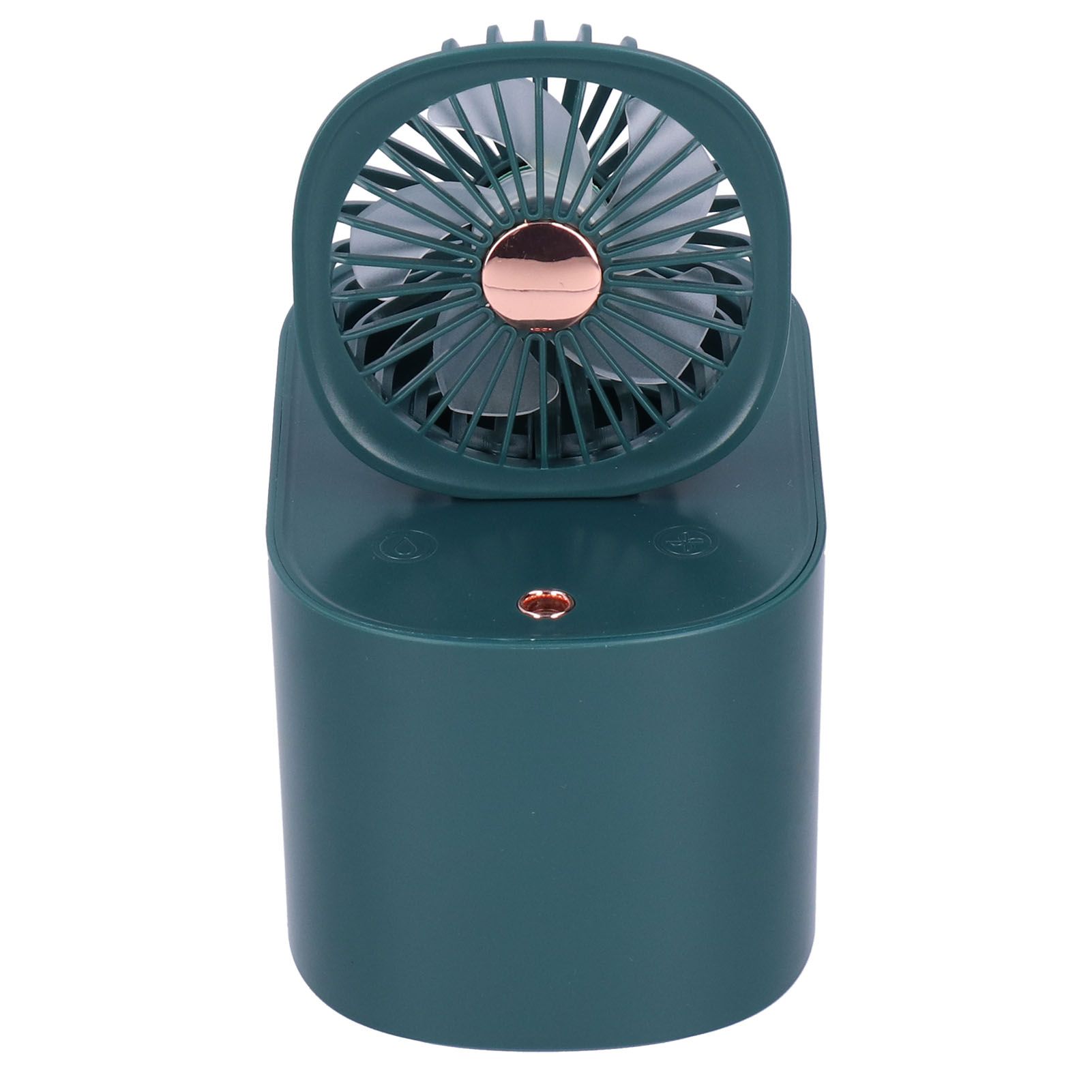90 Degree Folding Electric Fan 2 in1 Portable Humidifying Electric Fan for Home OfficeDark Blue - Image 6