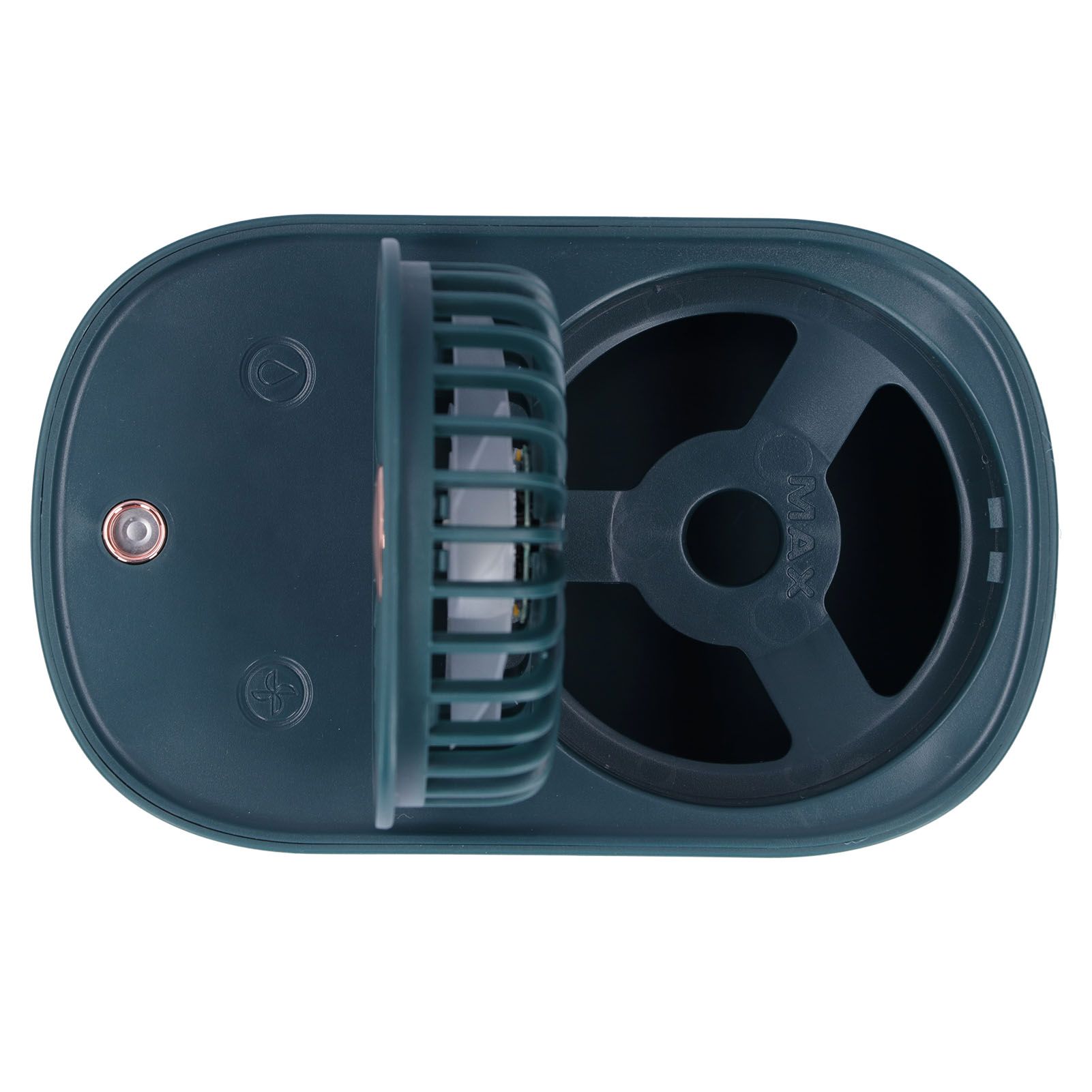 90 Degree Folding Electric Fan 2 in1 Portable Humidifying Electric Fan for Home OfficeDark Blue - Image 8