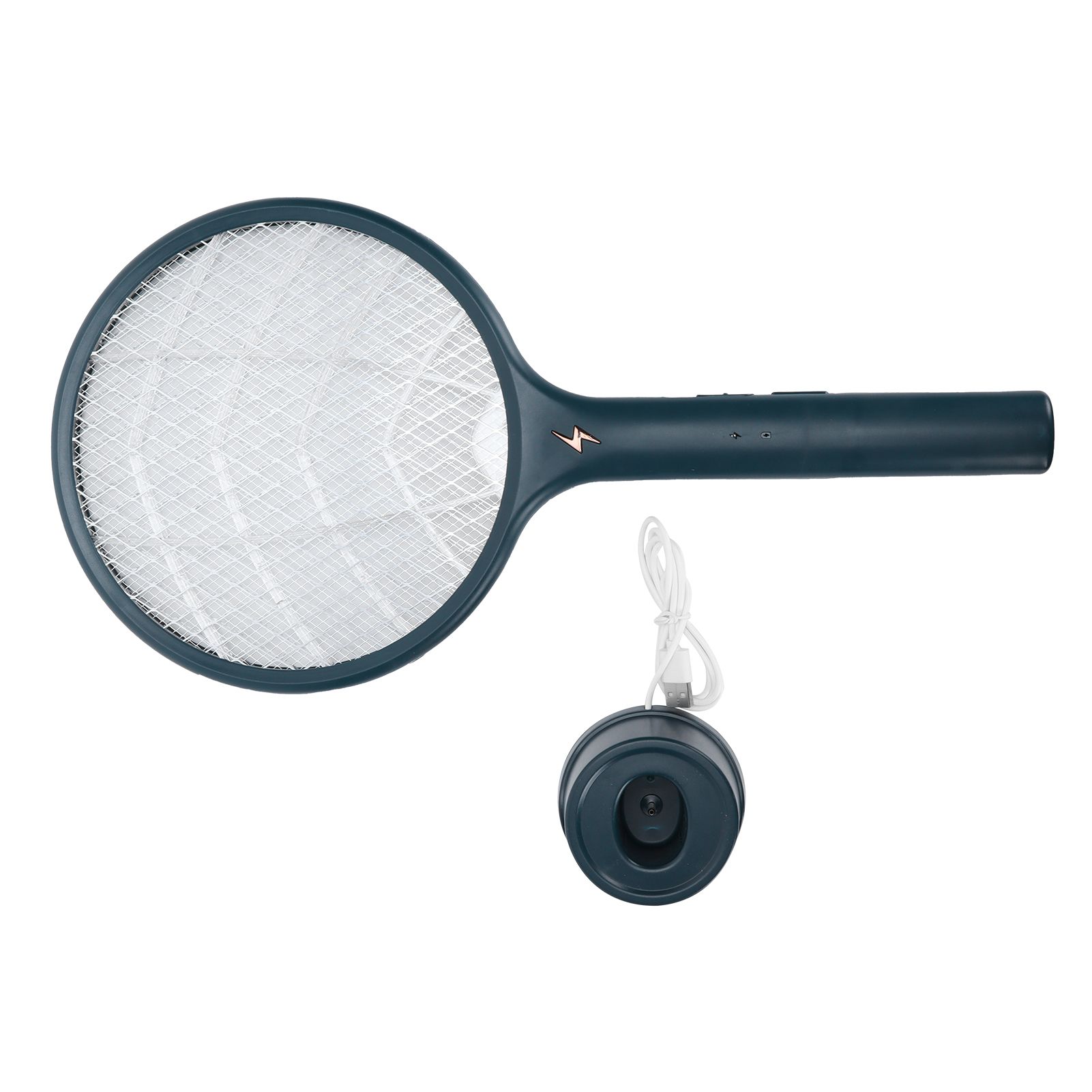 2 in 1 Mosquito Killer Lamp Electric Fly Swatter Mosquito Racket USB Charging for HomeCharge Base - Image 1