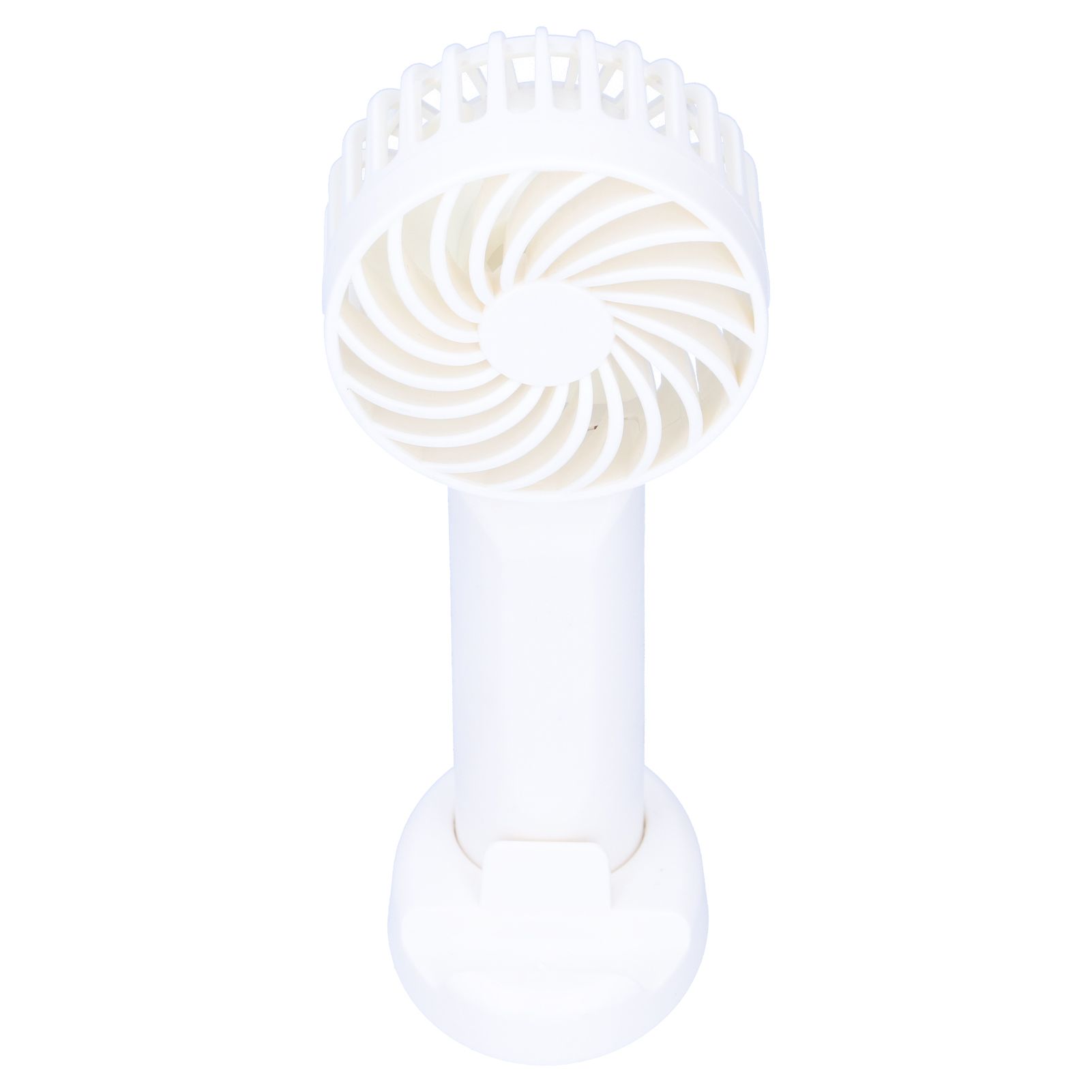3‑Gear Adjustable Fan Portable Handheld Mobile Phone Holder Electric Fan for DormitoryWhite - Image 5