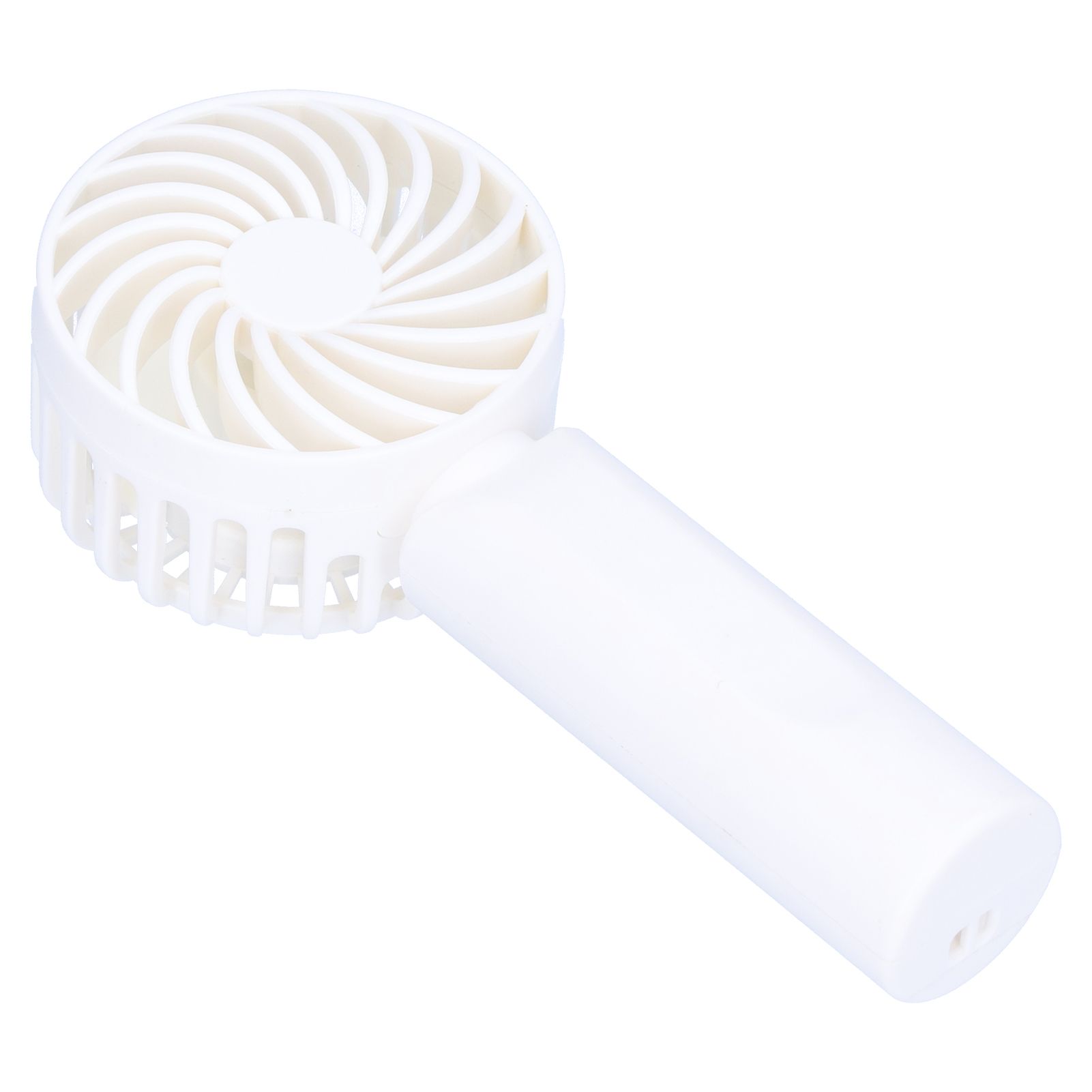 3‑Gear Adjustable Fan Portable Handheld Mobile Phone Holder Electric Fan for DormitoryWhite - Image 7