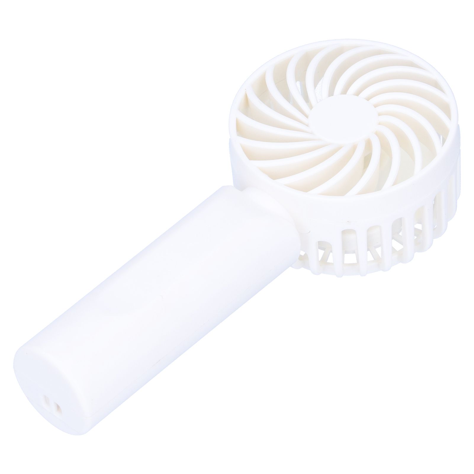 3‑Gear Adjustable Fan Portable Handheld Mobile Phone Holder Electric Fan for DormitoryWhite - Image 8