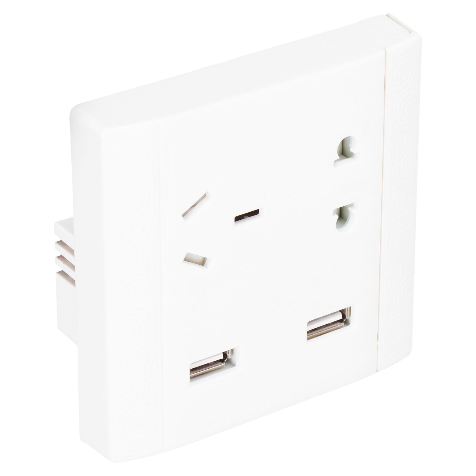 Multi-Functional Wall Power Outlet Socket with 2 USB Port 13A for Home Office AU Plug 110/220V - Image 7