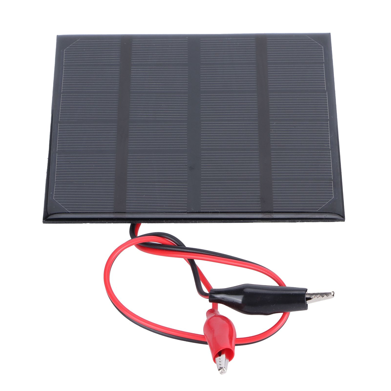 2W 6V Solar Panel Module with Clip DIY Solar Charging Board for Toys Lamp Charger - Image 1