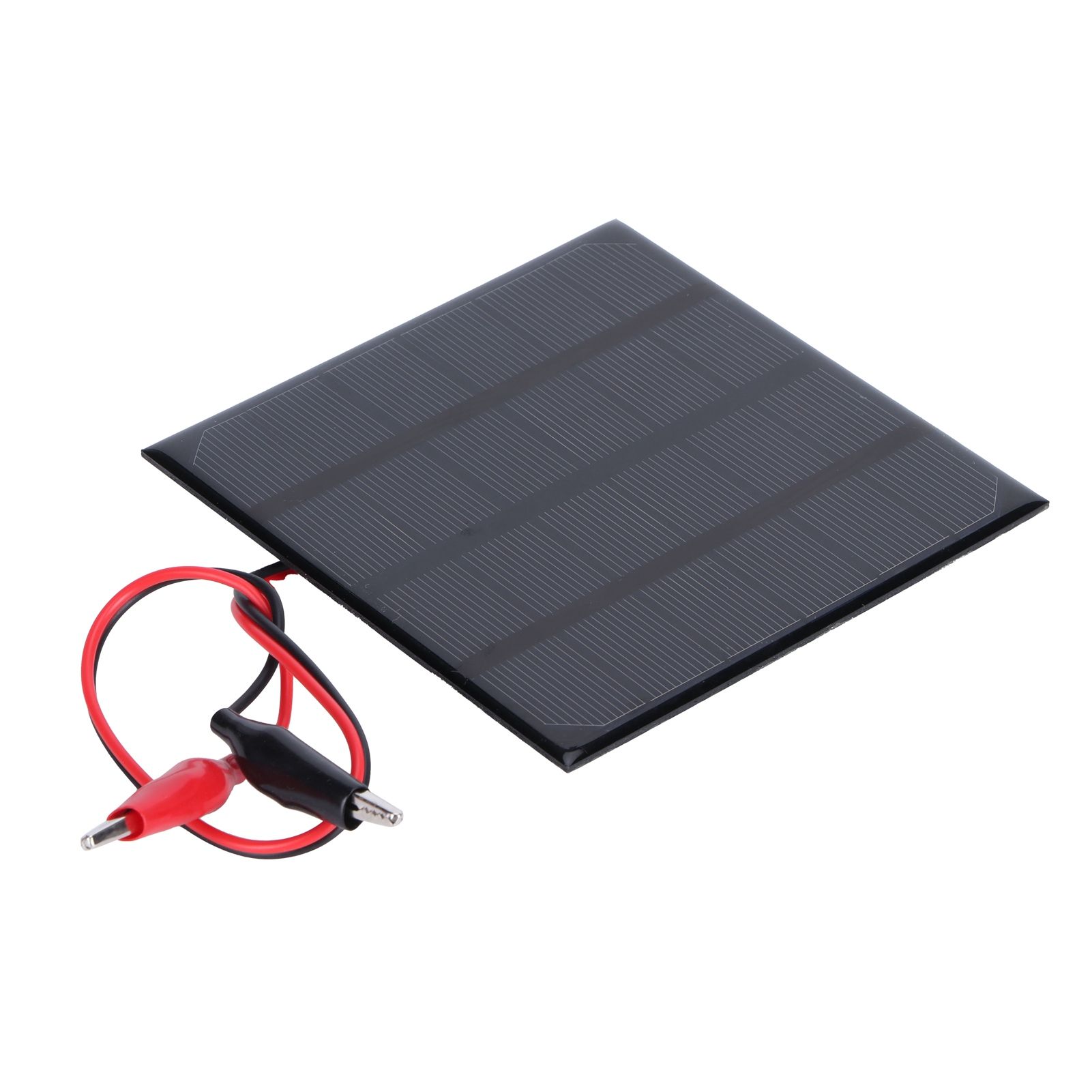 2W 6V Solar Panel Module with Clip DIY Solar Charging Board for Toys Lamp Charger - Image 2