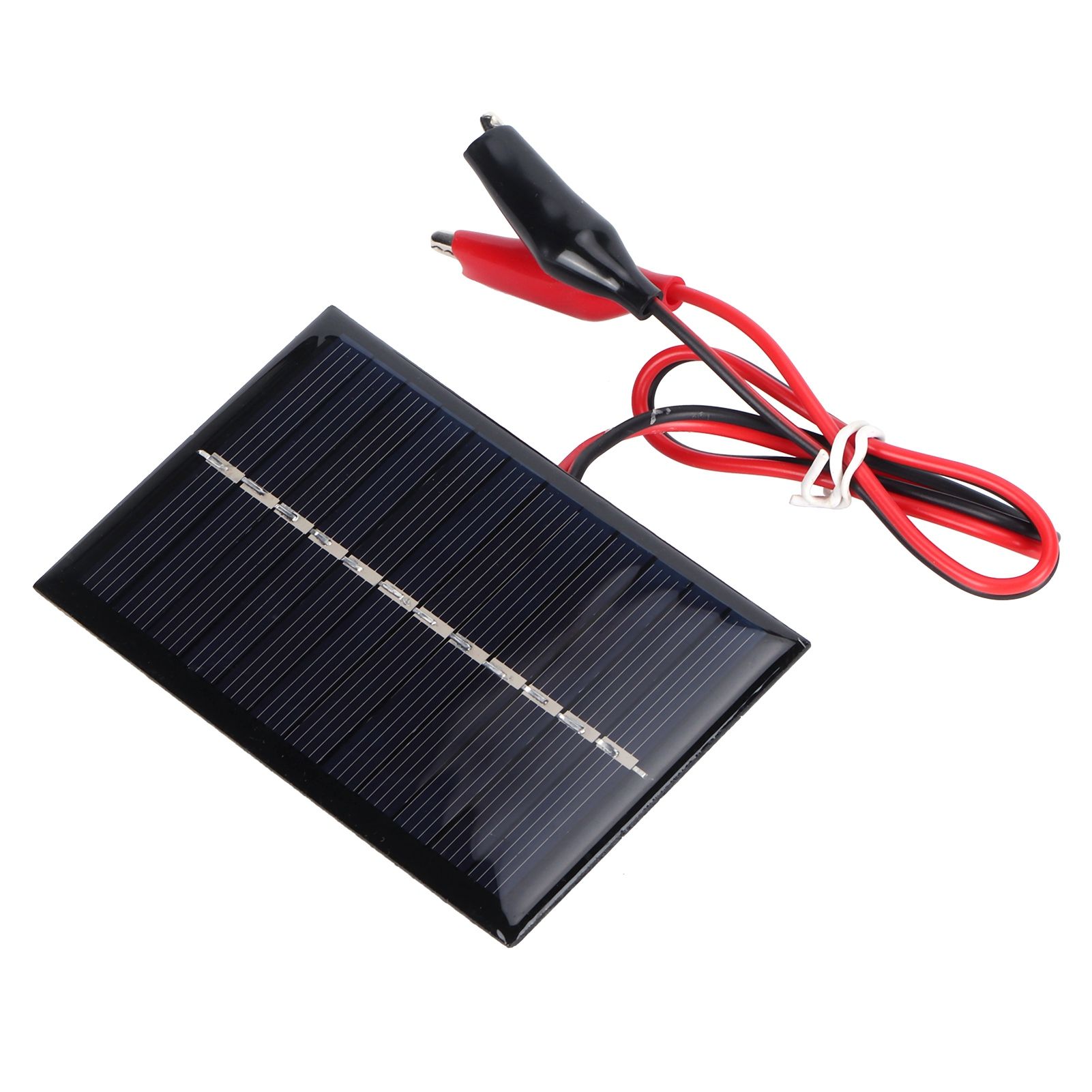 0.6W 6V Solar Panel Module Portable DIY Polysilicon Solar Charger for Toys Lights 3.7V Battery - Image 1