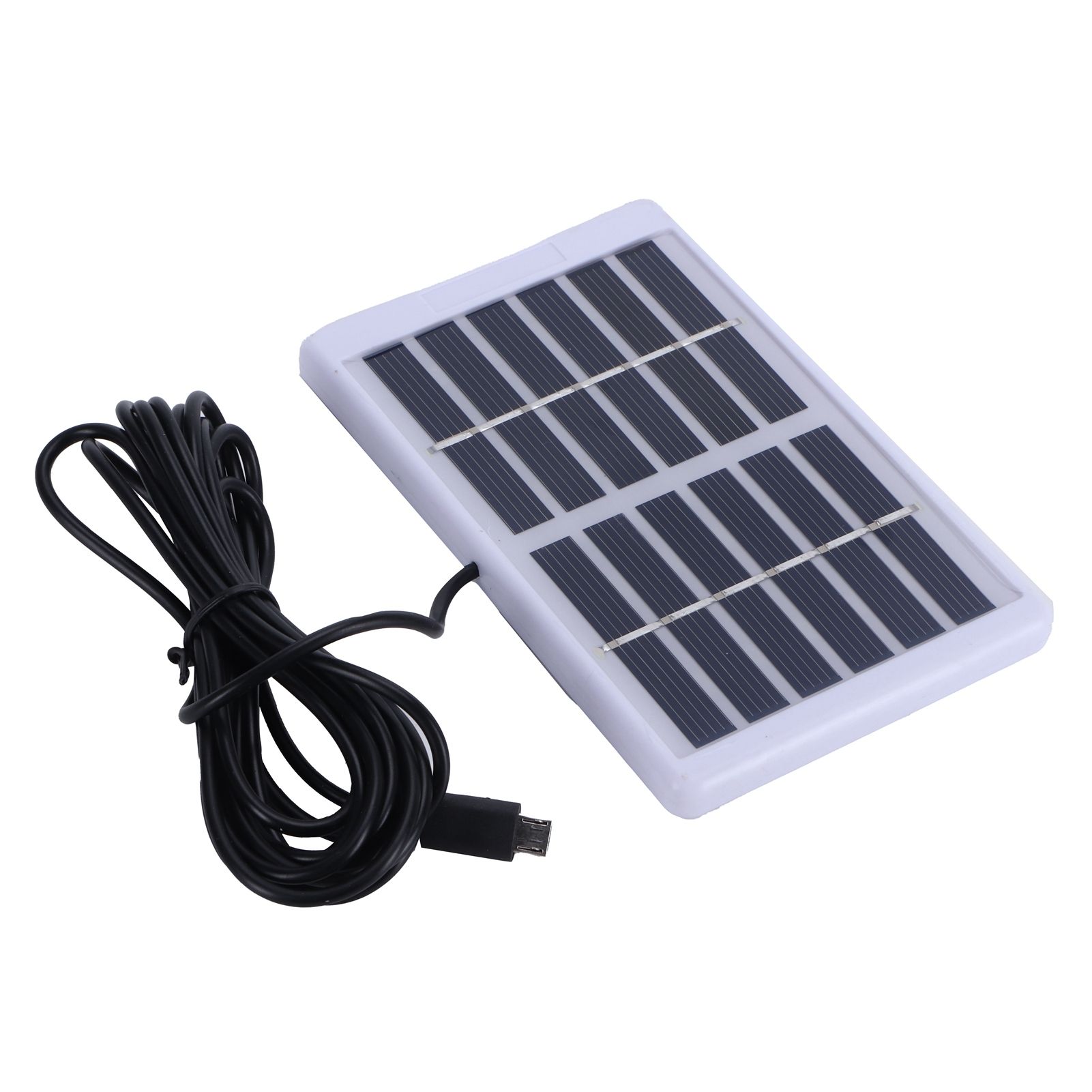 1.2W 6V Solar Panel with Micro USB Port Polycrystalline Silicon Solar Charging Board - Image 2