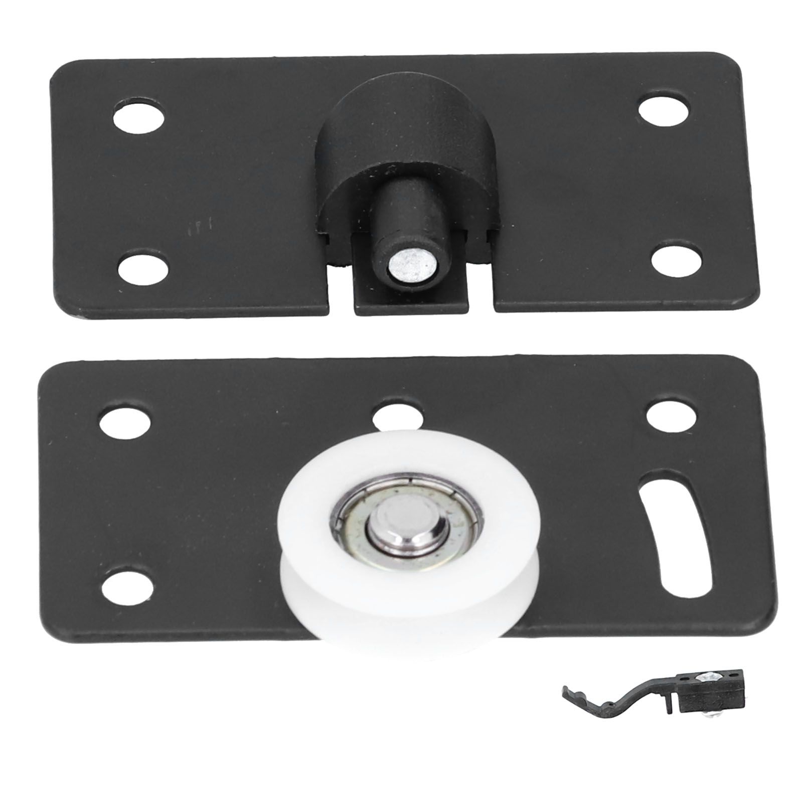Sliding Door Wheel Wardrobe Cabinet Closet Furniture Grooved Wheel Sliding Door Hardware - Image 4