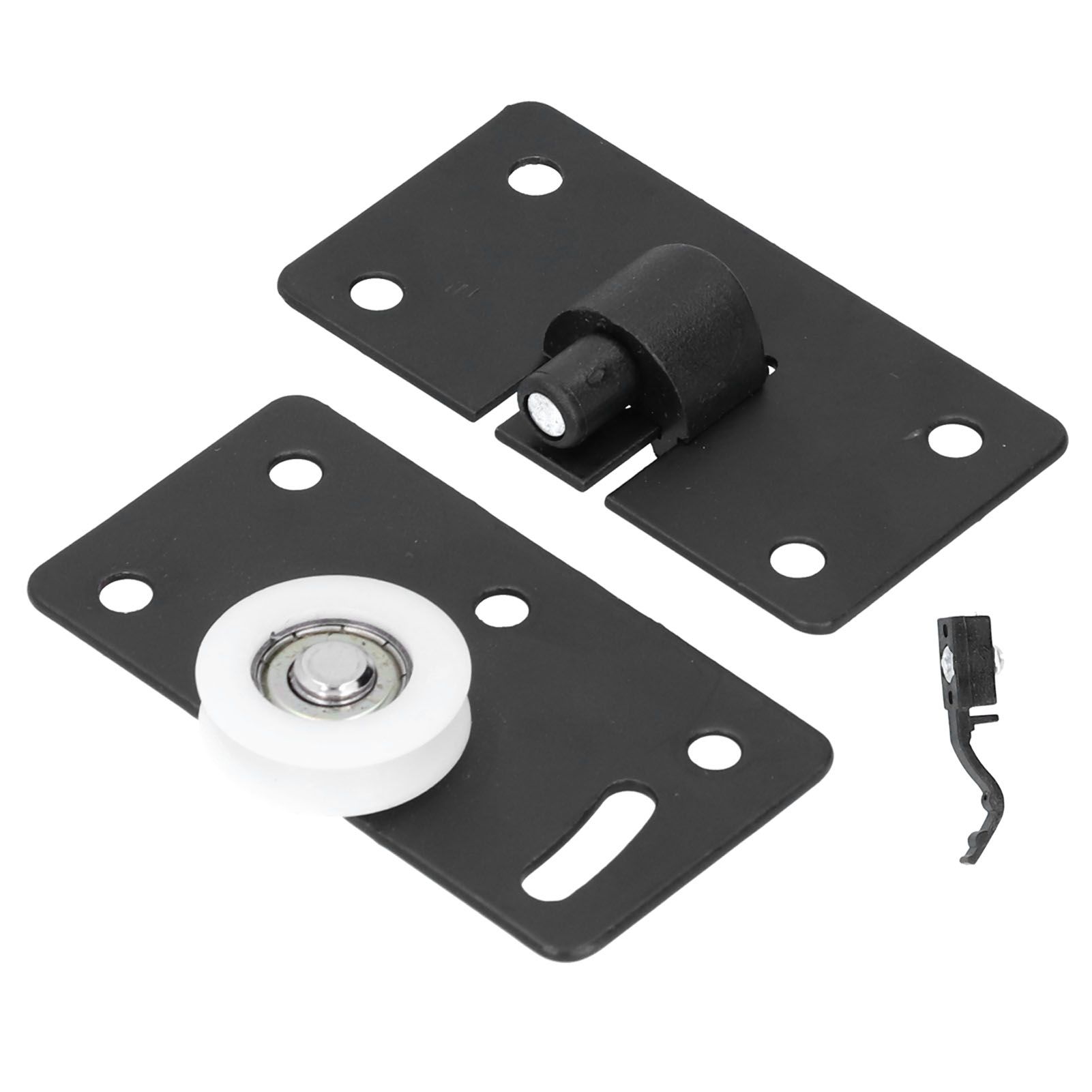Sliding Door Wheel Wardrobe Cabinet Closet Furniture Grooved Wheel Sliding Door Hardware - Image 5