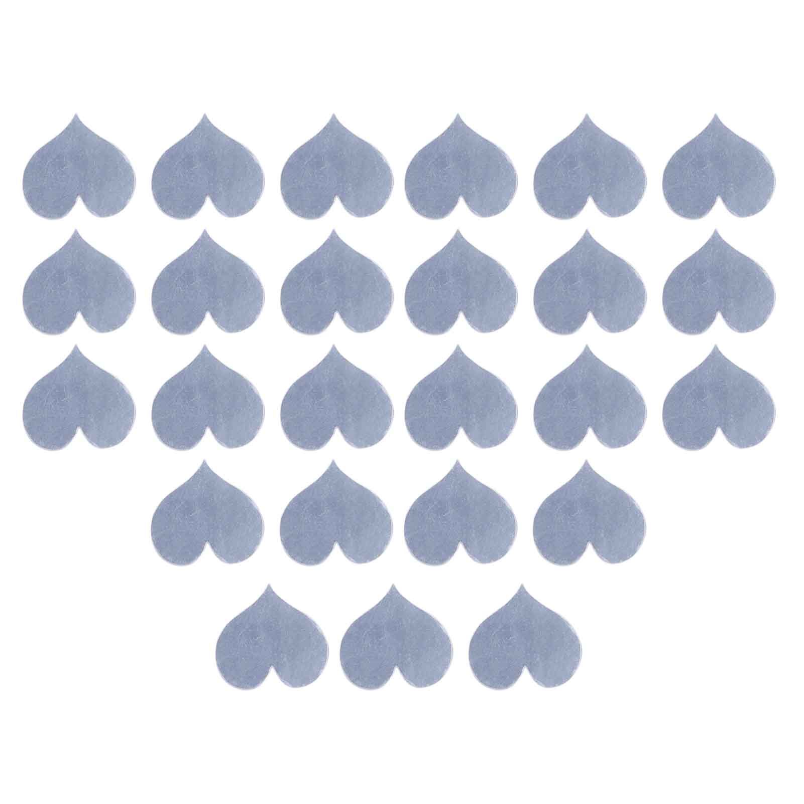 100PCS Self‑Adhesive Mirror Wall Stickers Heart Shape DIY Wall Decal for Home Bedroom Decor - Image 5