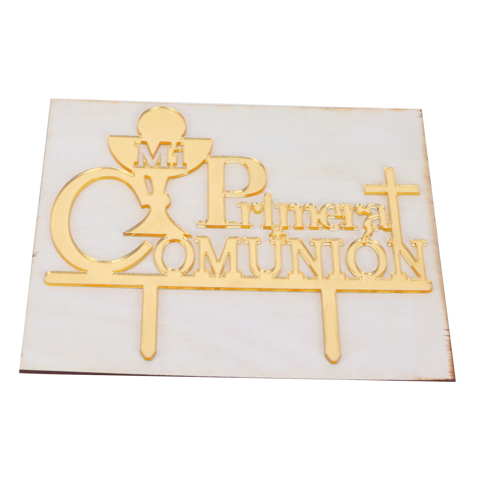Acrylic Cake Topper Insert Sticks for Wedding Valentine Anniversaries Cake Decoration - Image 1