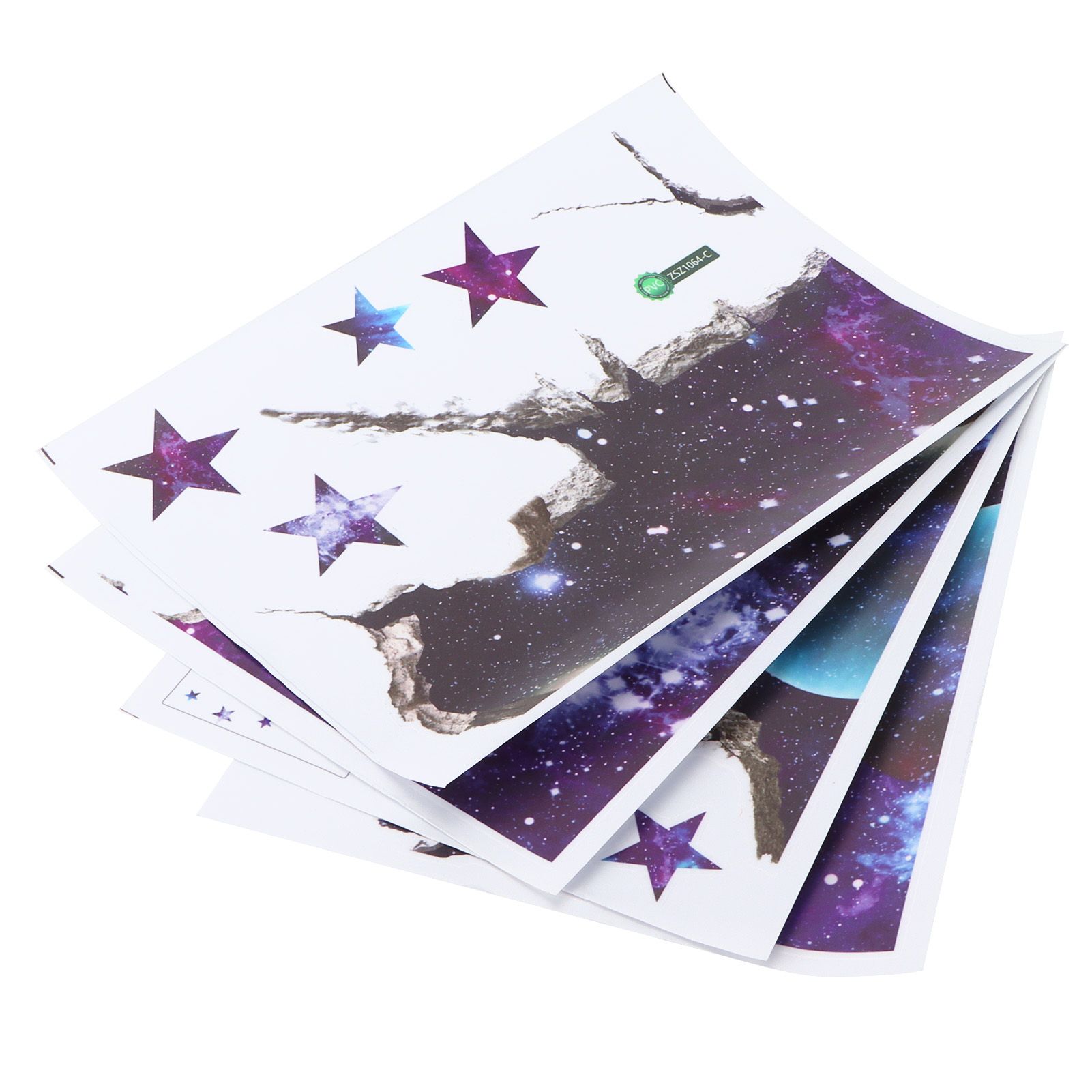 DIY Wall Sticker 3‑Dimensional Star Universe Decals Living Room Bedroom Decoration - Image 7