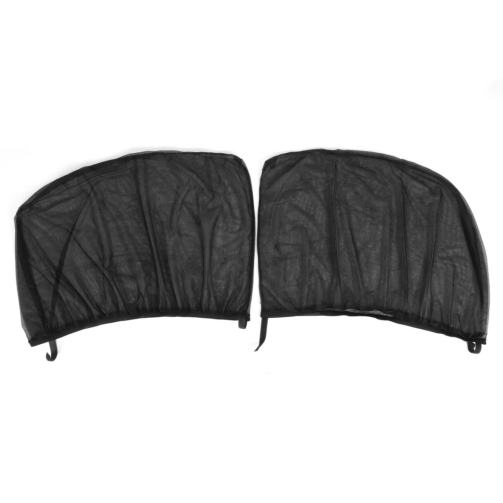 2Pcs Car Sun Shade UV Protection Anti Mosquito Car Rear Side Window Mesh Screens(For SUV ) - Image 3